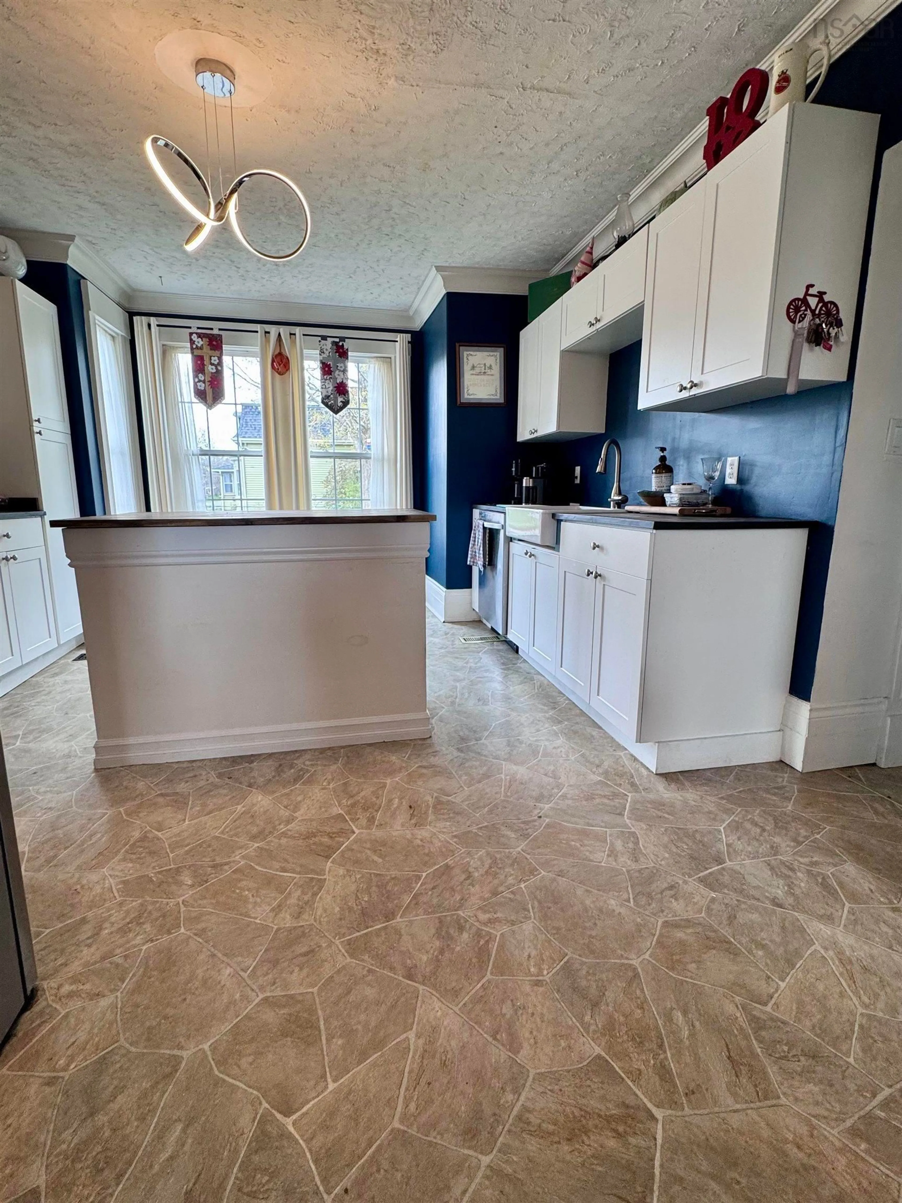 Open concept kitchen, ceramic/tile floor for 218 Main St, Berwick Nova Scotia B0P 1E0