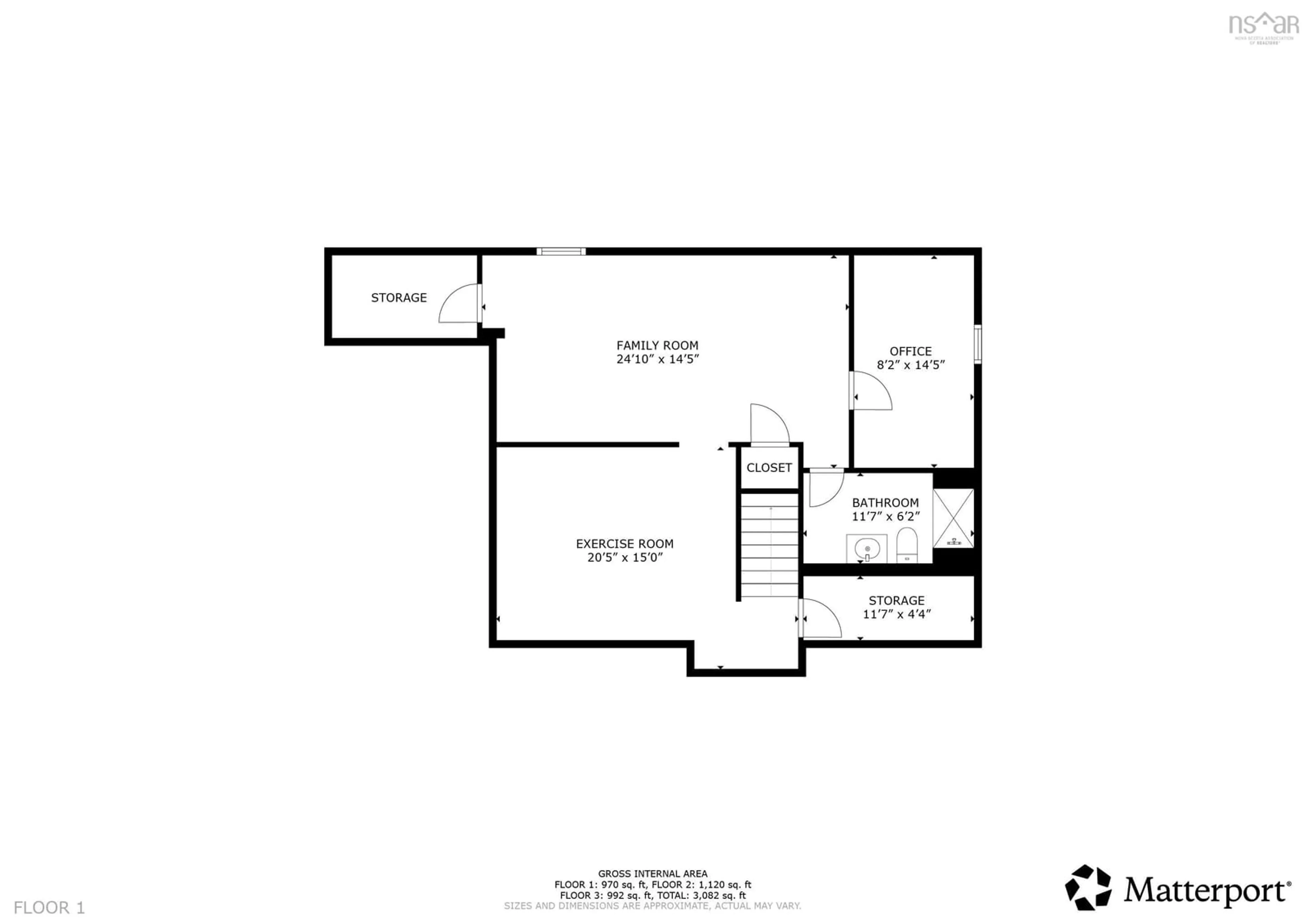 Floor plan for 75 Rochester Dr, Hammonds Plains Nova Scotia B4B 1V5