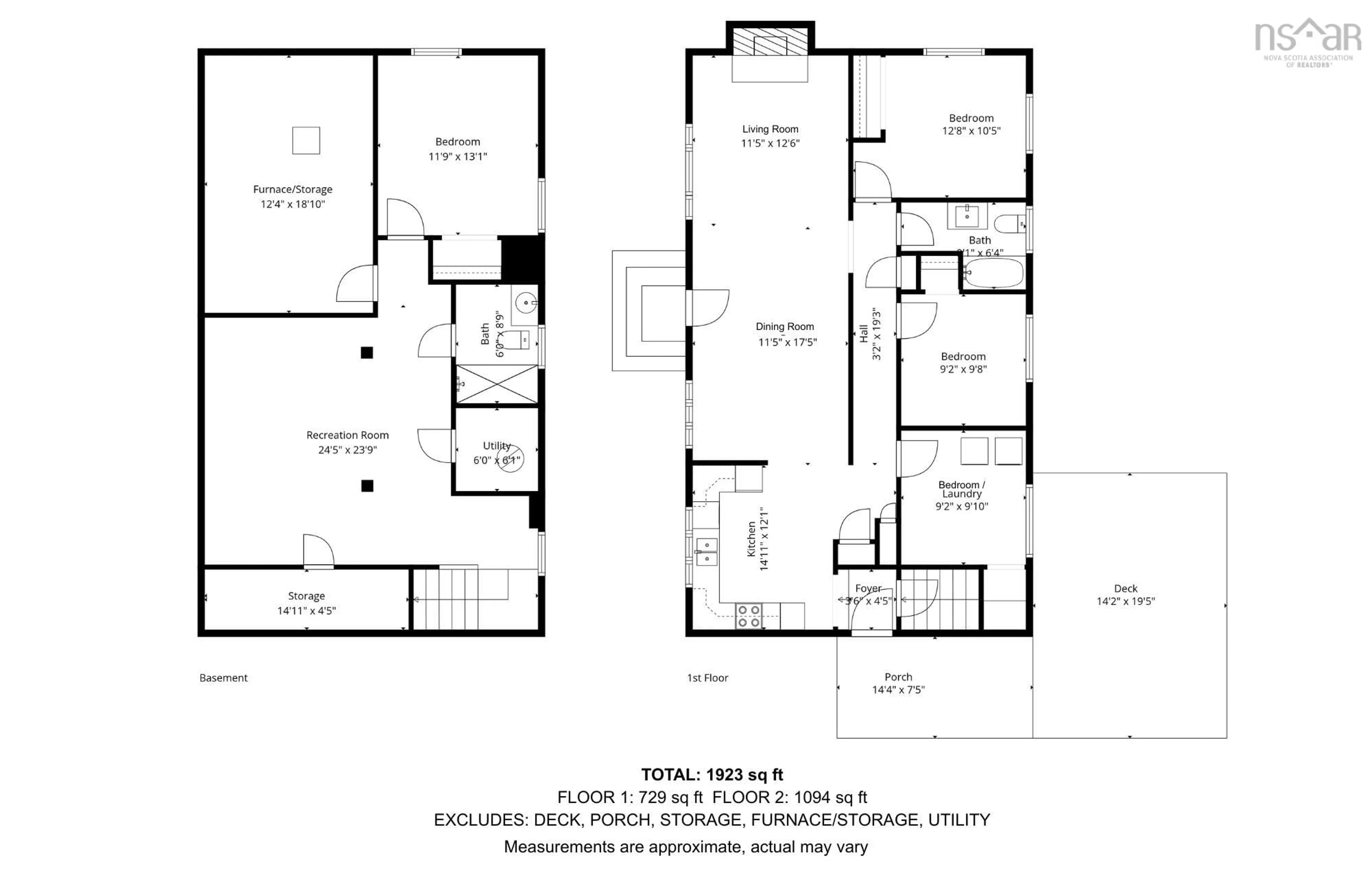 Floor plan for 544 Lake Rd, Noel Nova Scotia B0N 1T0