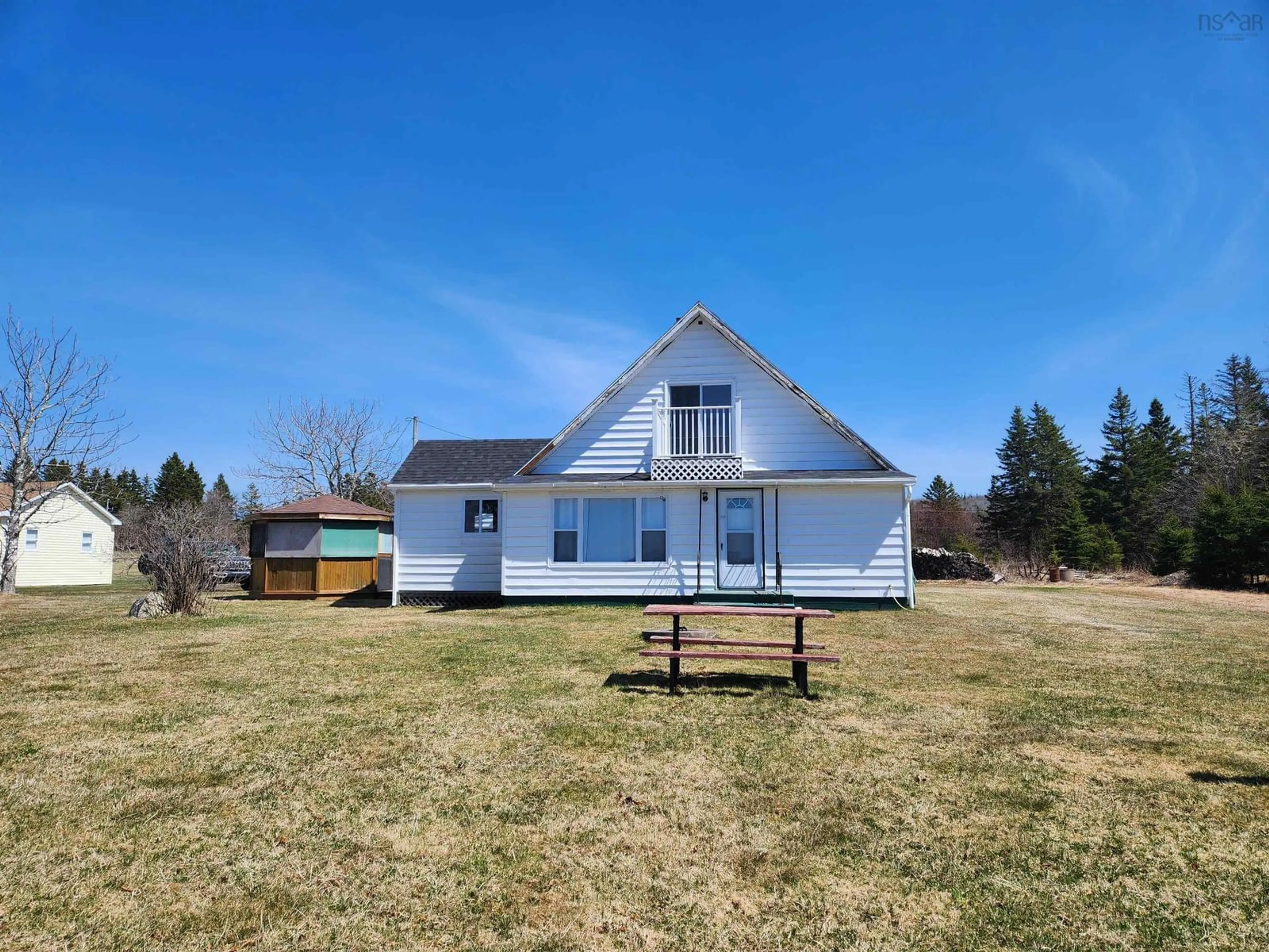 A pic from outside/outdoor area/front of a property/back of a property/a pic from drone, unknown for 2280 Loch Lomond Rd #Lot 1 &, Enon Nova Scotia B1J 1X1