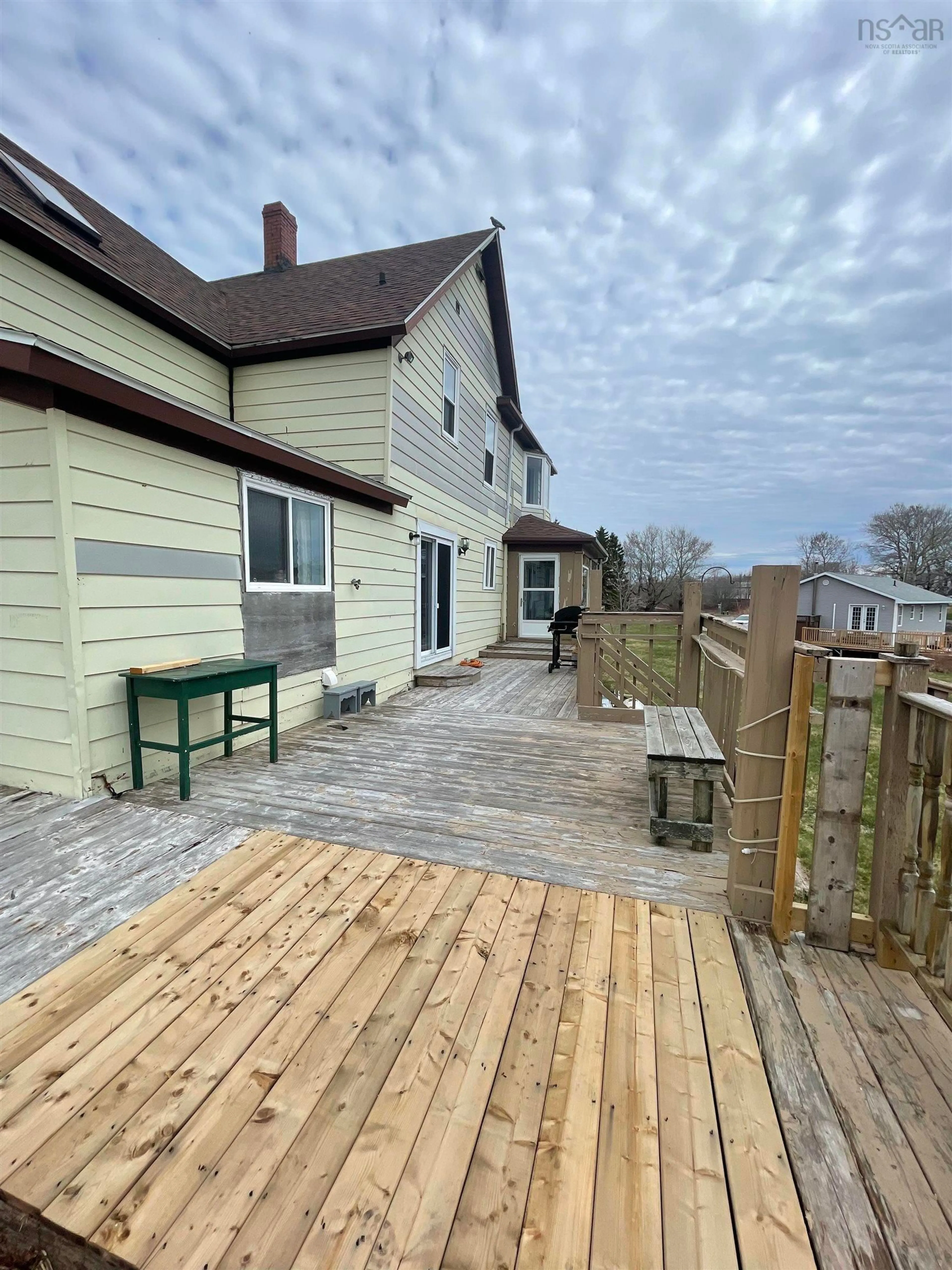 Patio, water/lake/river/ocean view for 20 Dominion Street, Glace Bay Nova Scotia B1A 3M6
