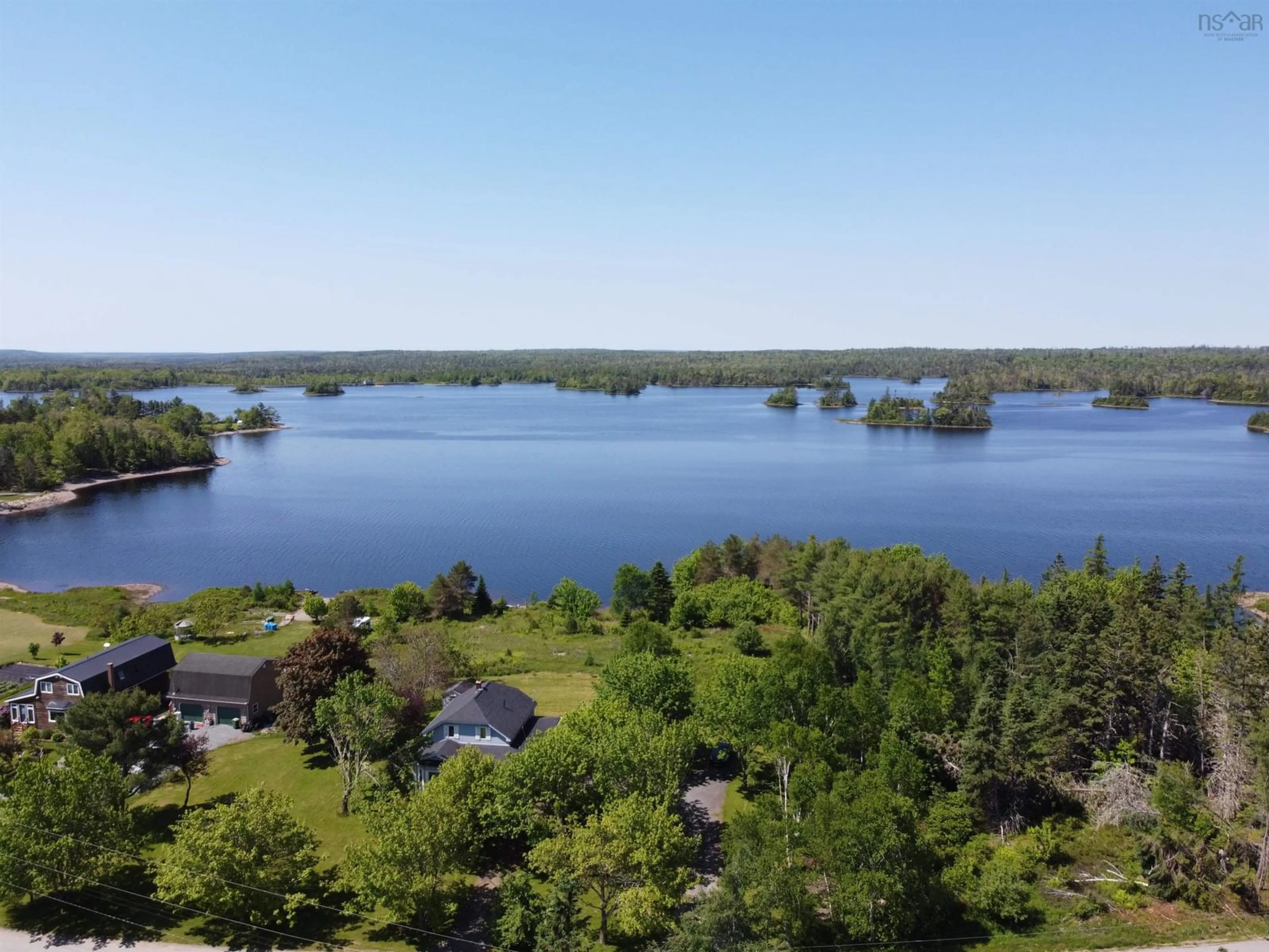 A pic from outside/outdoor area/front of a property/back of a property/a pic from drone, water/lake/river/ocean view for 919 Malay Falls Lochaber Mines Rd, Lochaber Mines Nova Scotia B0J 3B0