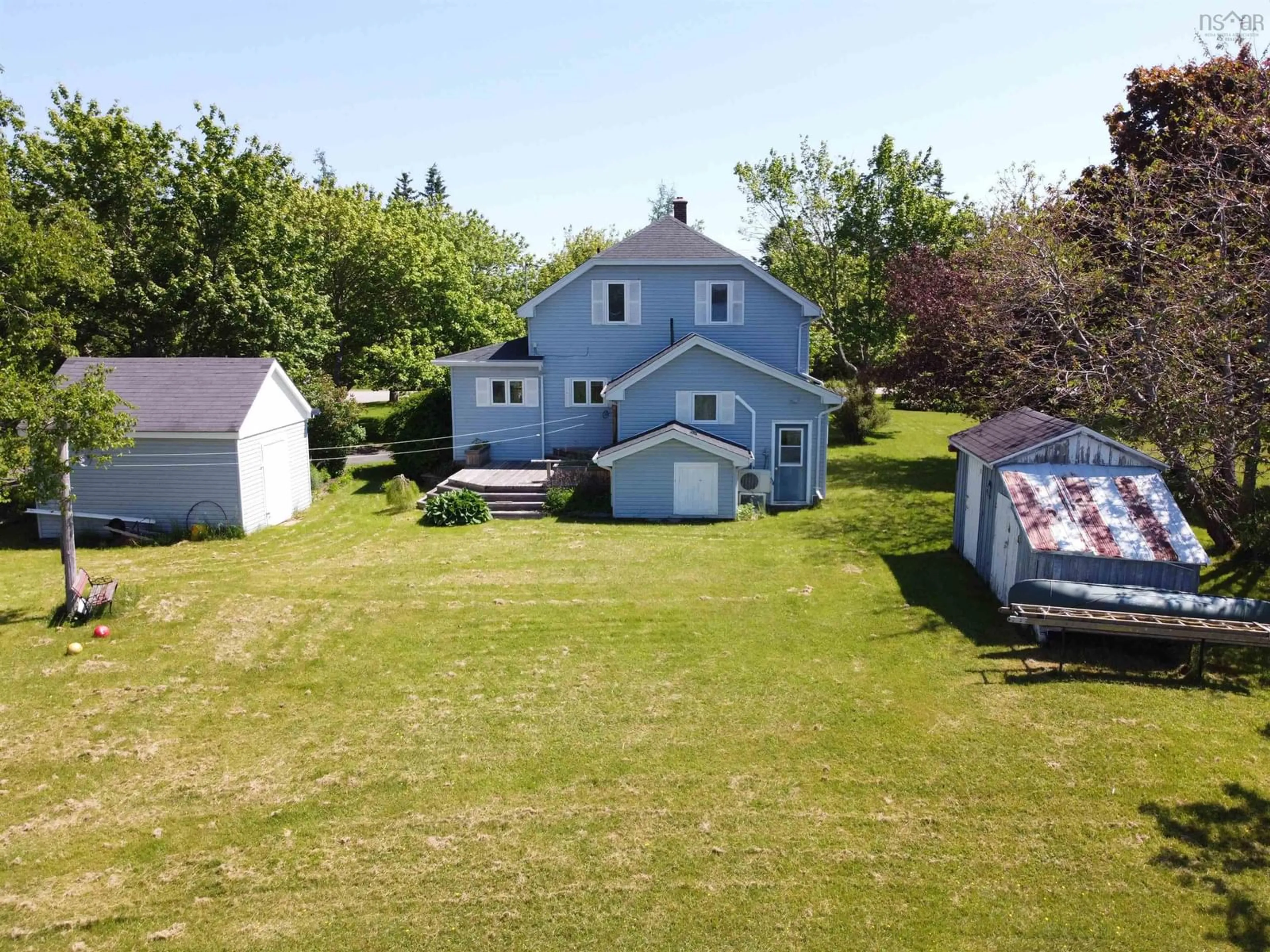 A pic from outside/outdoor area/front of a property/back of a property/a pic from drone, unknown for 919 Malay Falls Lochaber Mines Rd, Lochaber Mines Nova Scotia B0J 3B0