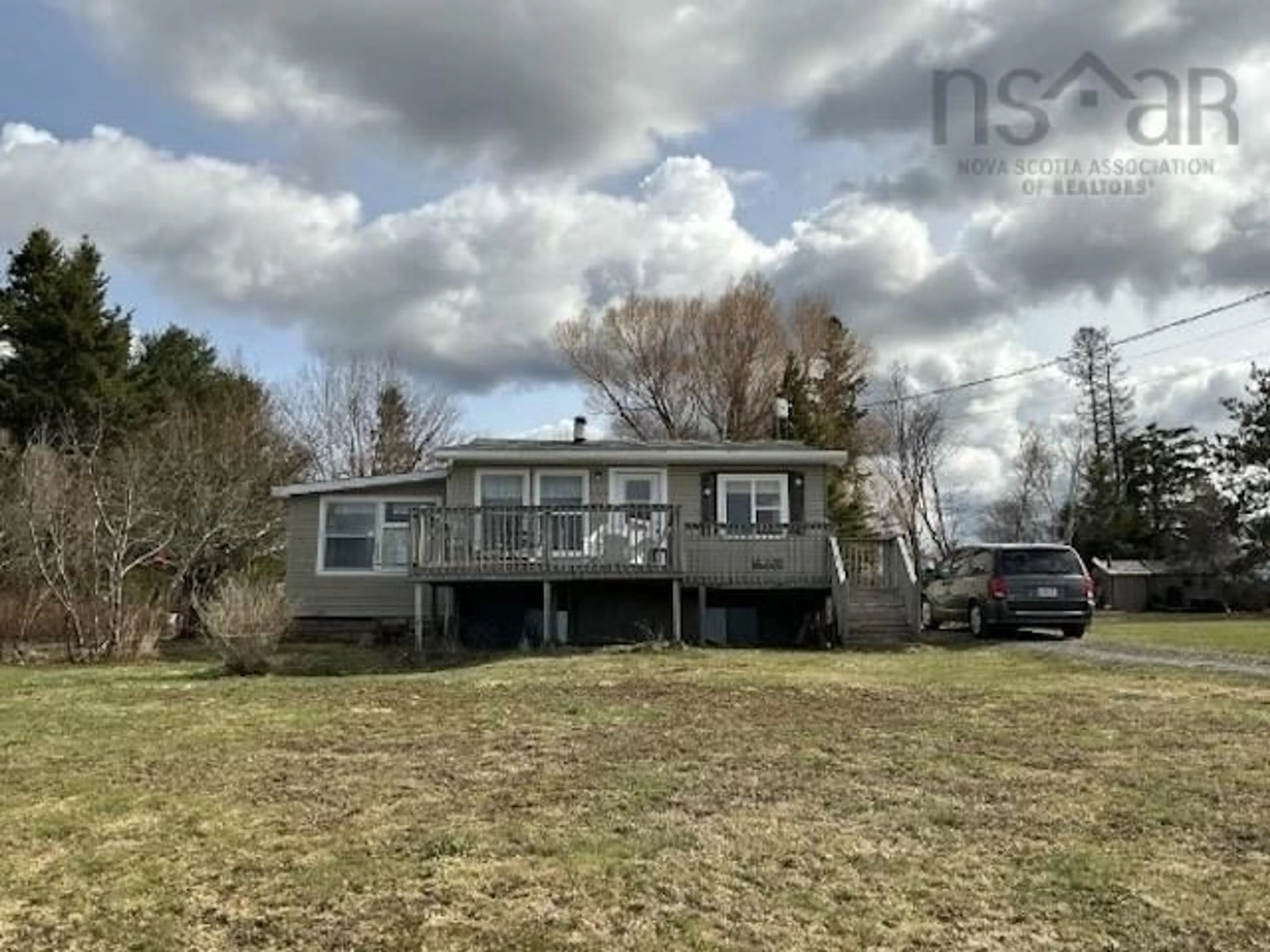 A pic from outside/outdoor area/front of a property/back of a property/a pic from drone, water/lake/river/ocean view for 80 Appalosa Trail, Bayhead Nova Scotia B0K 1V0