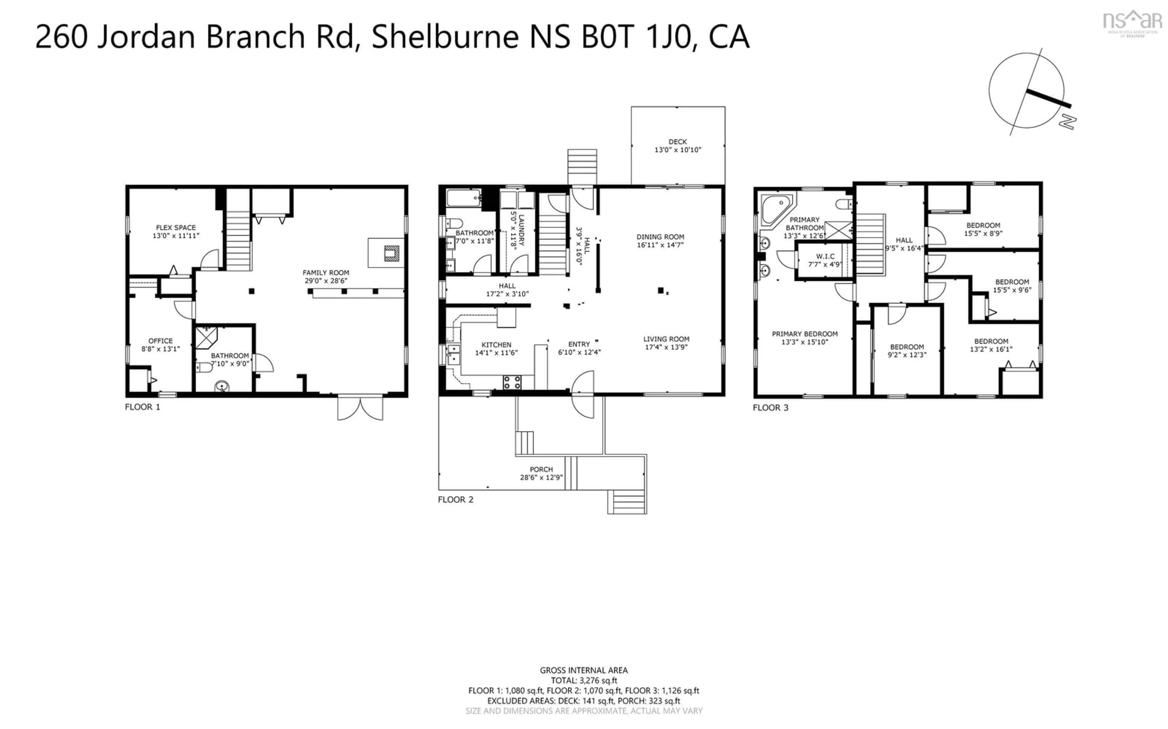 Floor plan for 260 Jordan Branch Rd, Jordan Branch Nova Scotia B0T 1W0