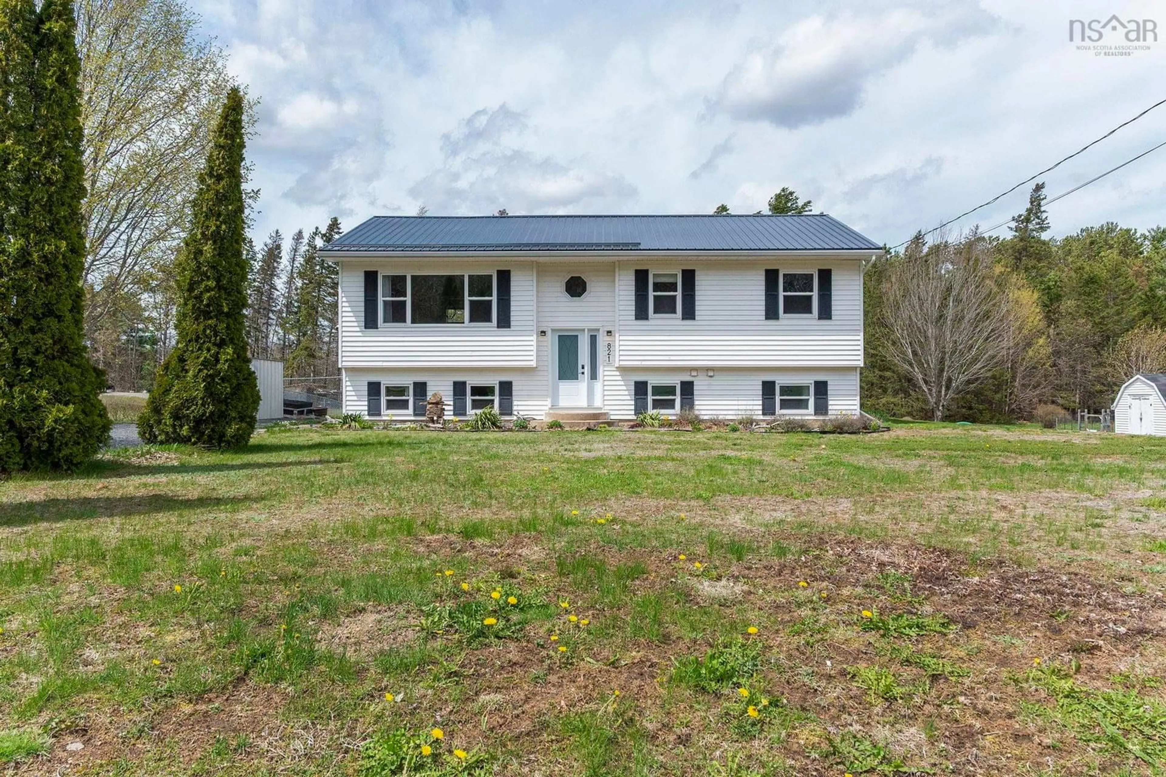A pic from outside/outdoor area/front of a property/back of a property/a pic from drone, unknown for 821 Meadowvale Rd, Tremont Nova Scotia B0P 1R0