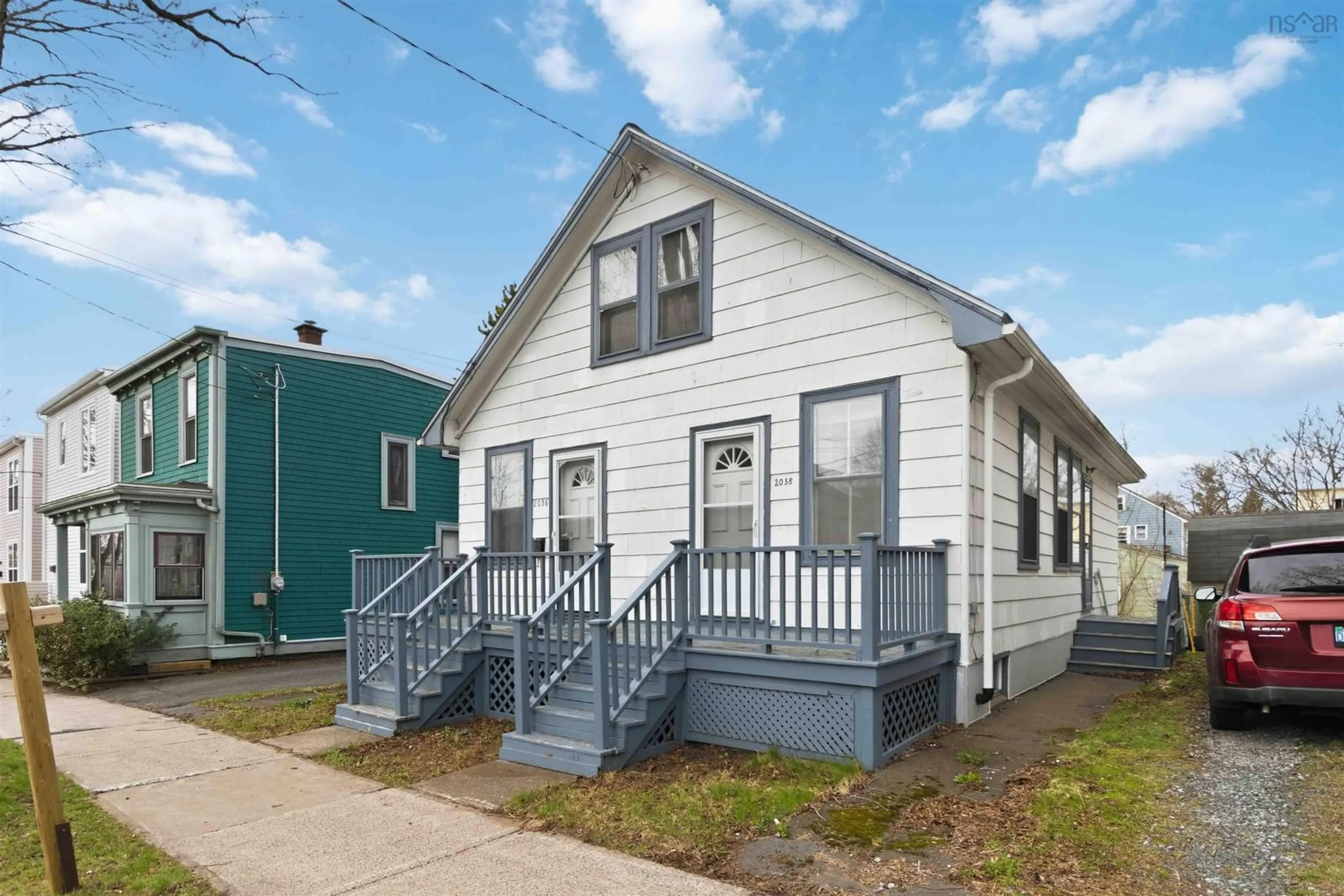 Home with vinyl exterior material, street for 2036 Kline St, Halifax Nova Scotia B3L 2X3