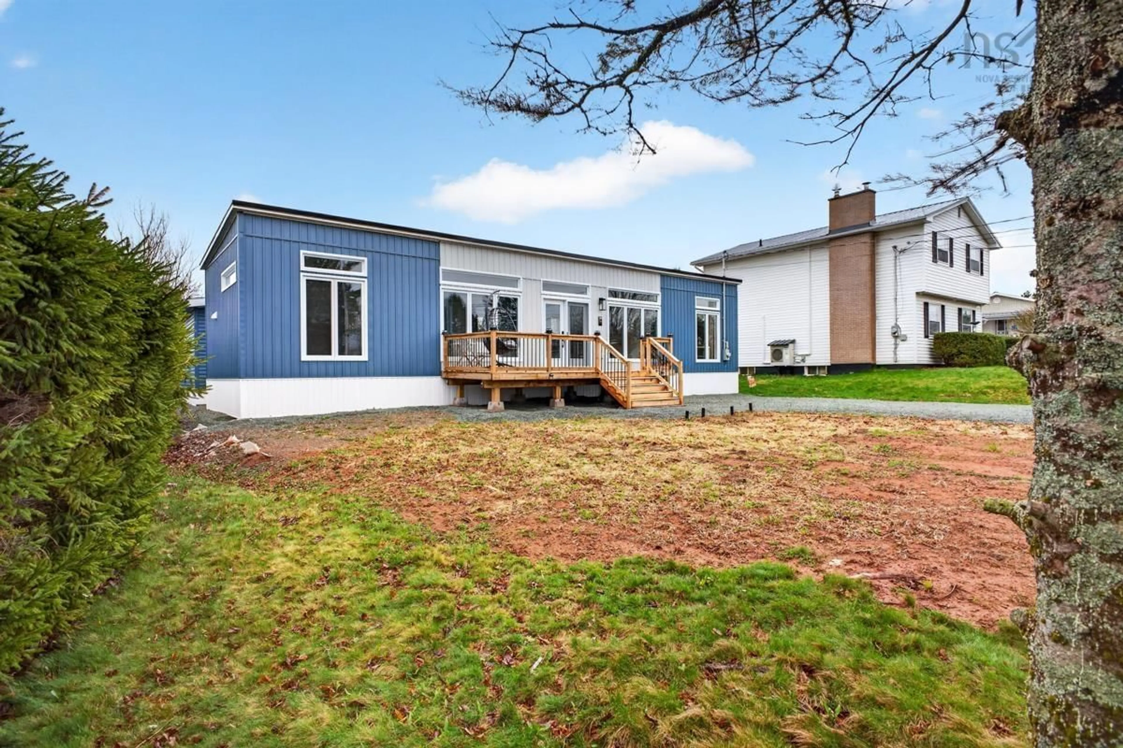 A pic from outside/outdoor area/front of a property/back of a property/a pic from drone, building for 54 Brite Ave, Bible Hill Nova Scotia B2N 5R6