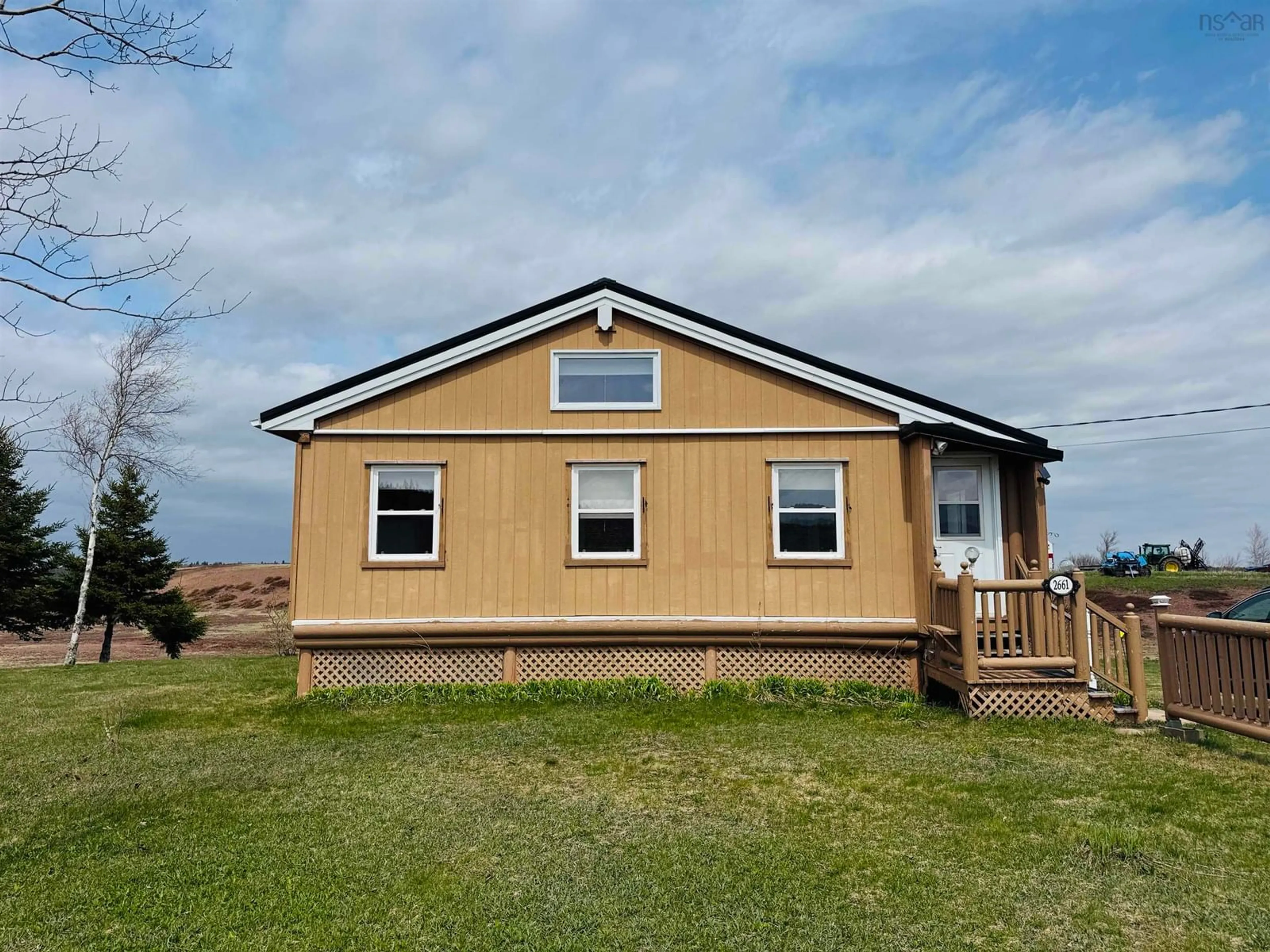 Home with vinyl exterior material, building for 2661 Canaan Rd, New Canaan Nova Scotia B0M 1W0