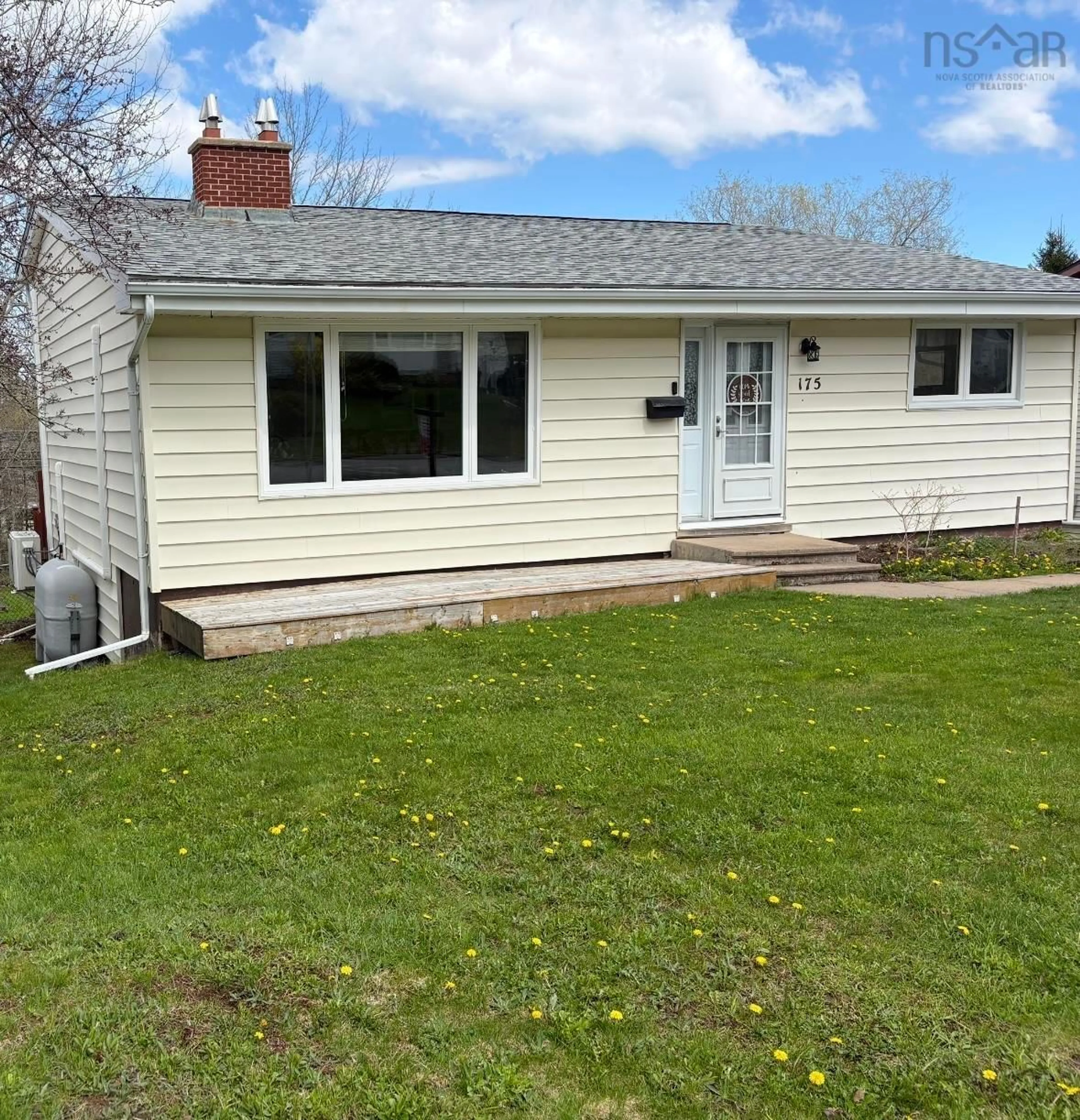 Home with vinyl exterior material, street for 175 Dickey Dr, Lower Sackville Nova Scotia B4C 1T7