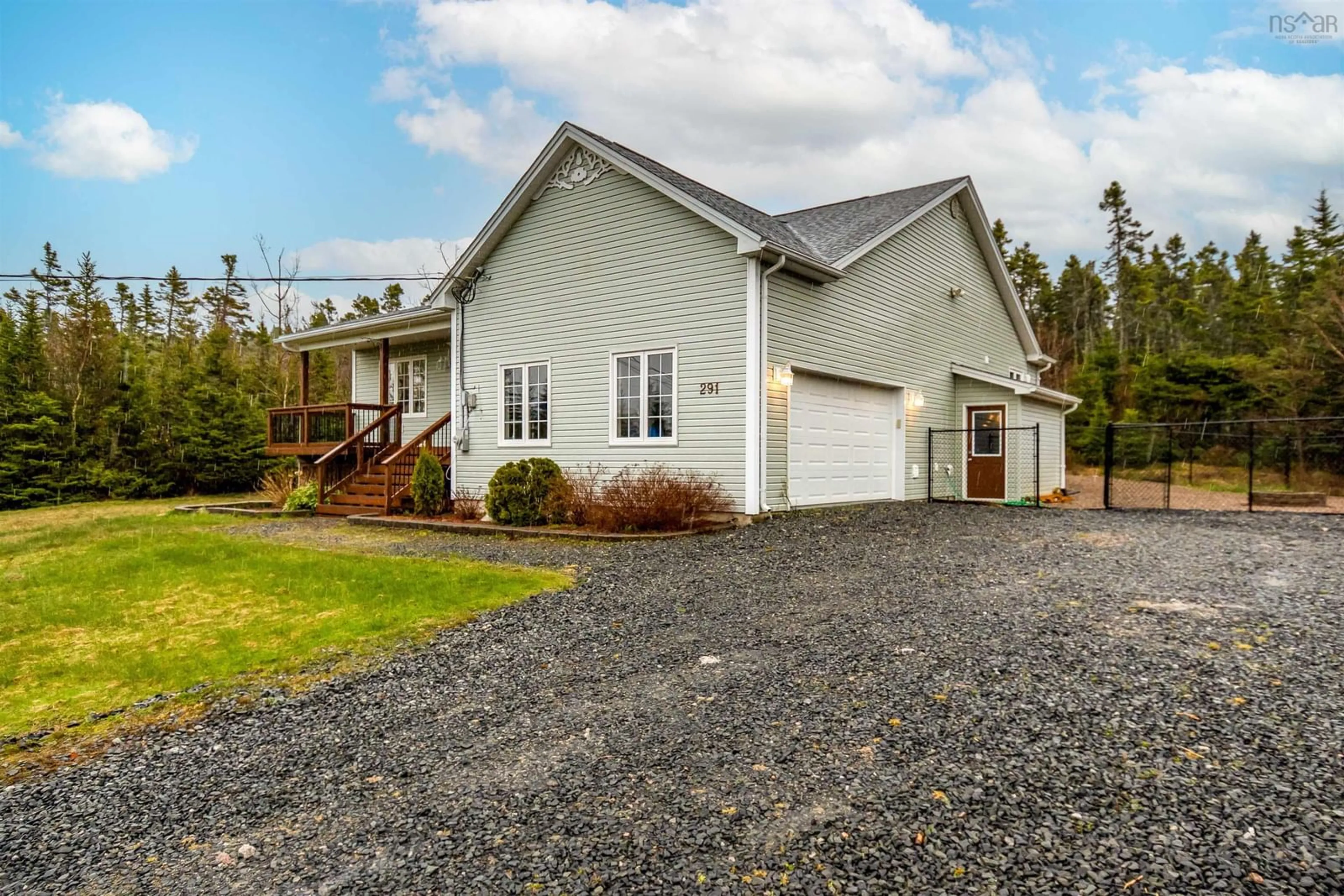 Home with vinyl exterior material, street for 291 Sambro Creek Rd, Sambro Creek Nova Scotia B3V 1L8