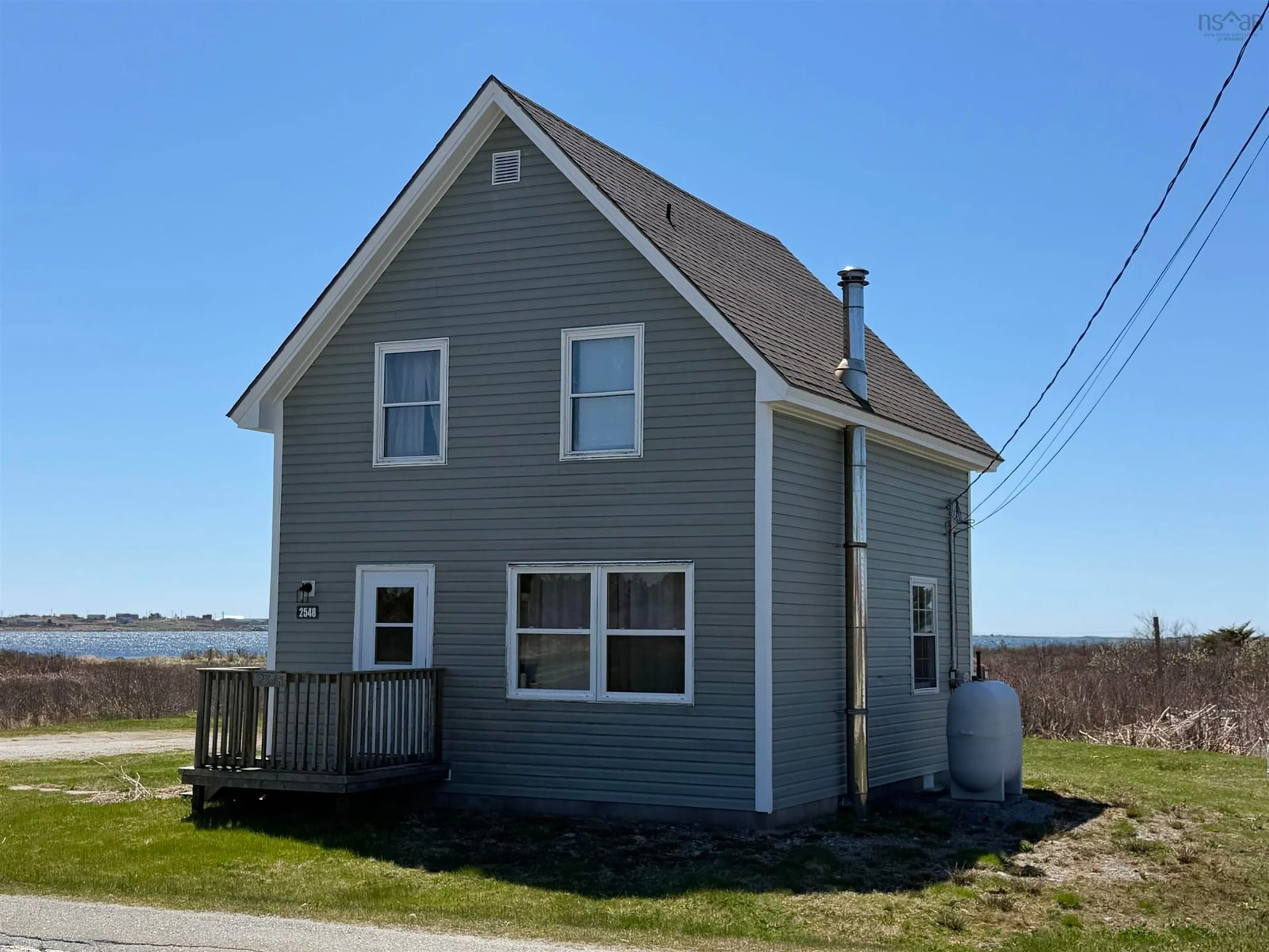 Home with vinyl exterior material, building for 2548 Main St, Clark's Harbour Nova Scotia B0W 1P0