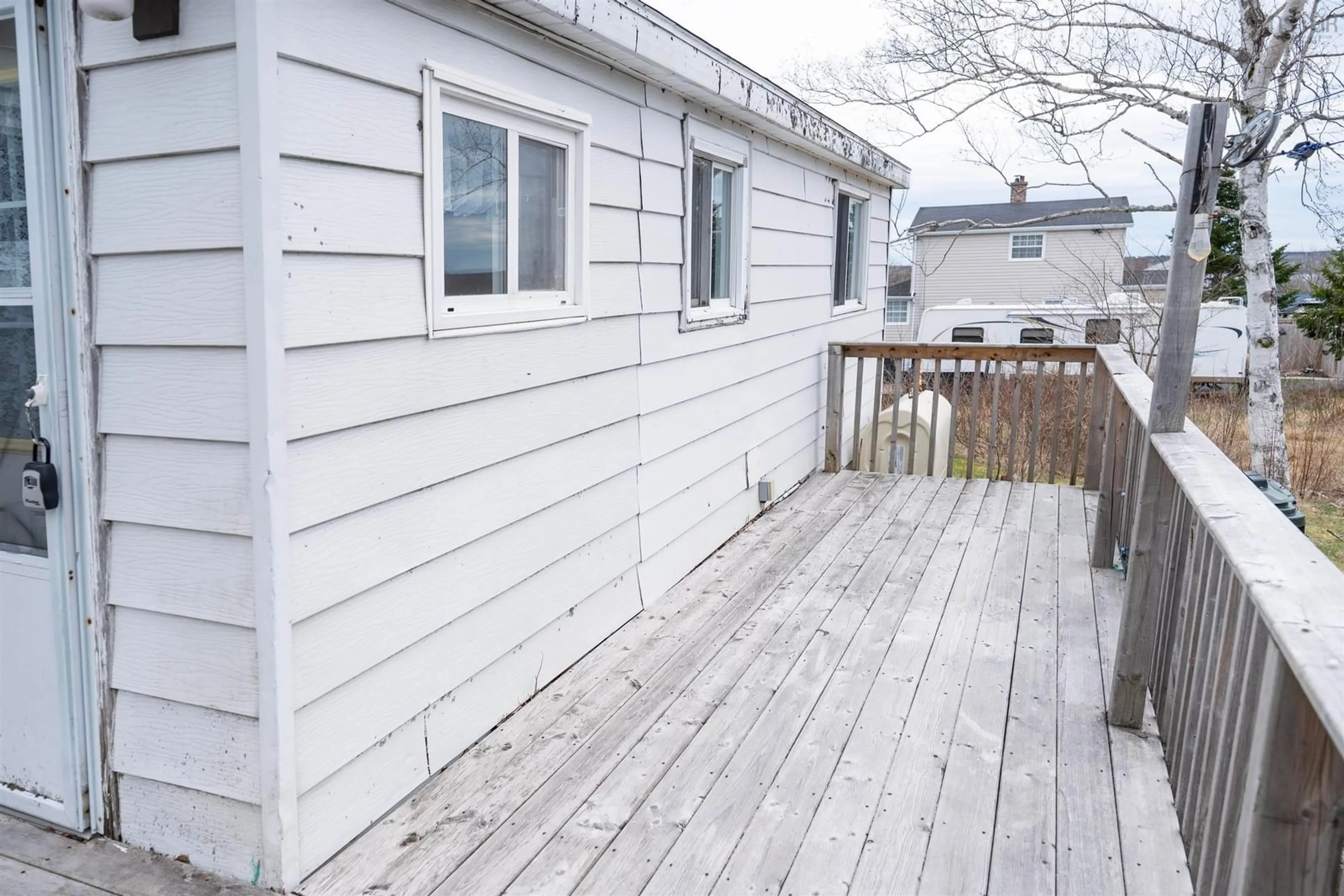 Patio, street for 308 Lake Rd, Glace Bay Nova Scotia B1A 2H1