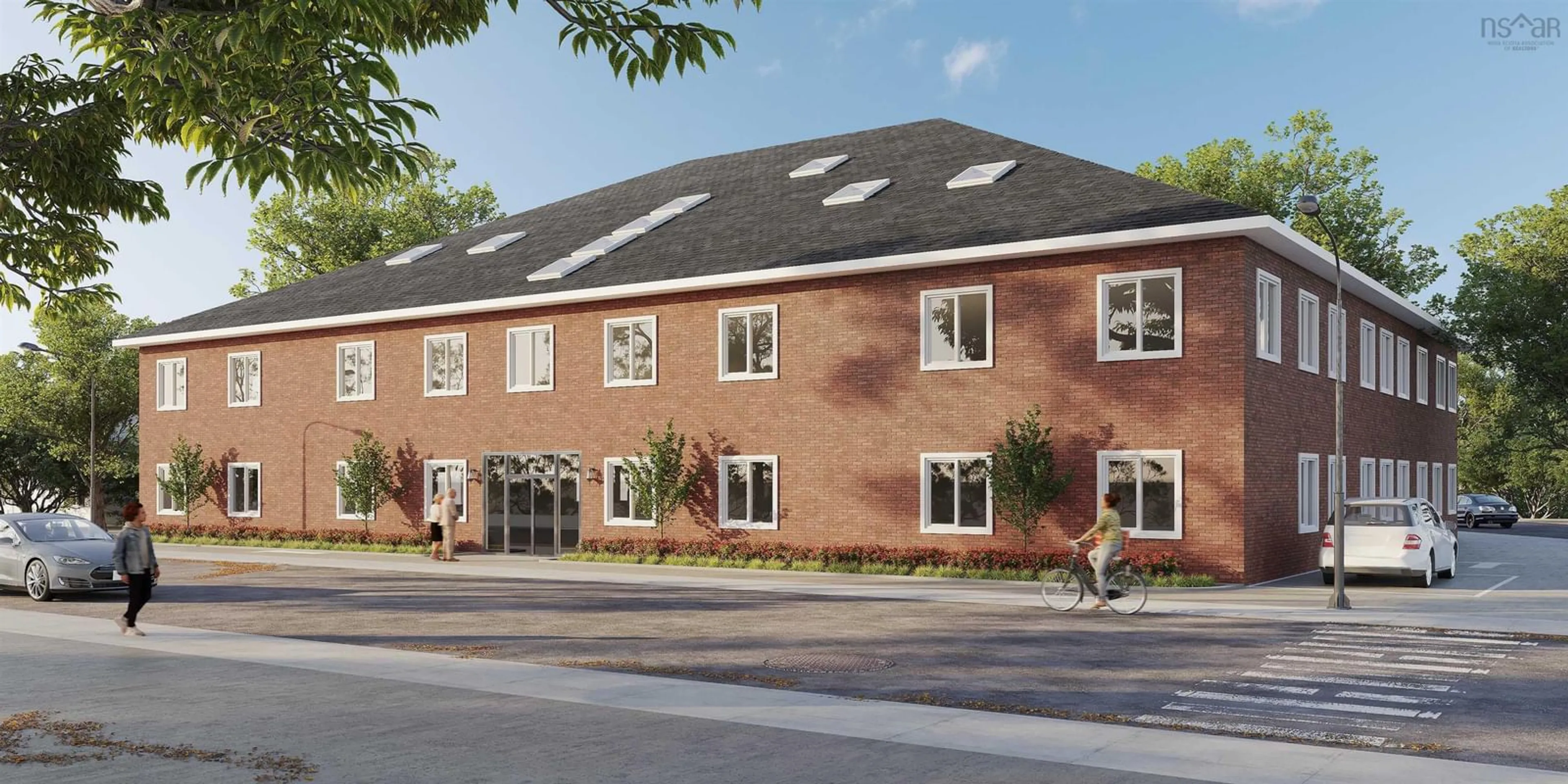 Home with brick exterior material, building for 65 Minto St, Glace Bay Nova Scotia B1A 5B5