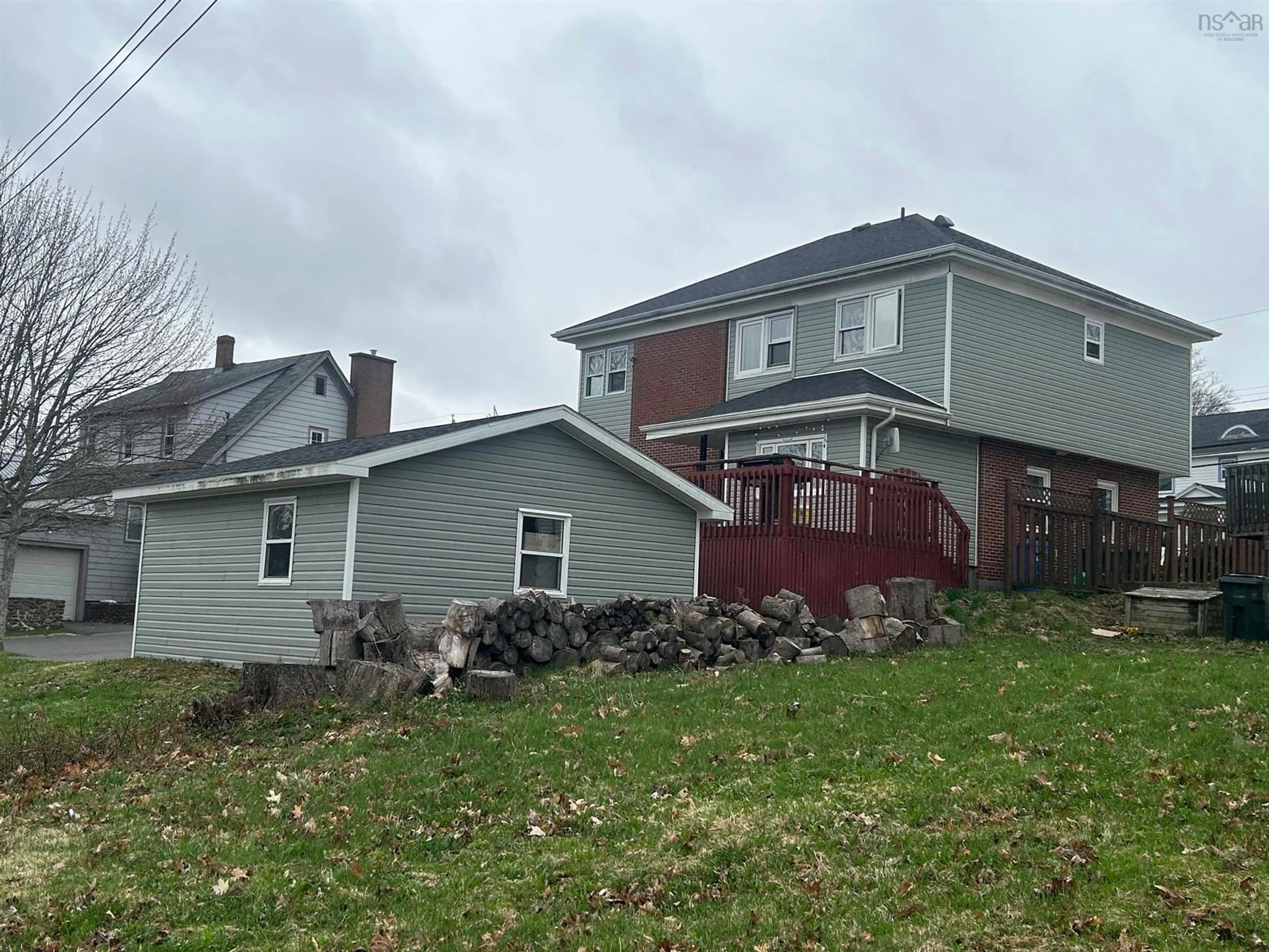 A pic from outside/outdoor area/front of a property/back of a property/a pic from drone, unknown for 18 Highland Drive, Antigonish Nova Scotia B2G 1N8