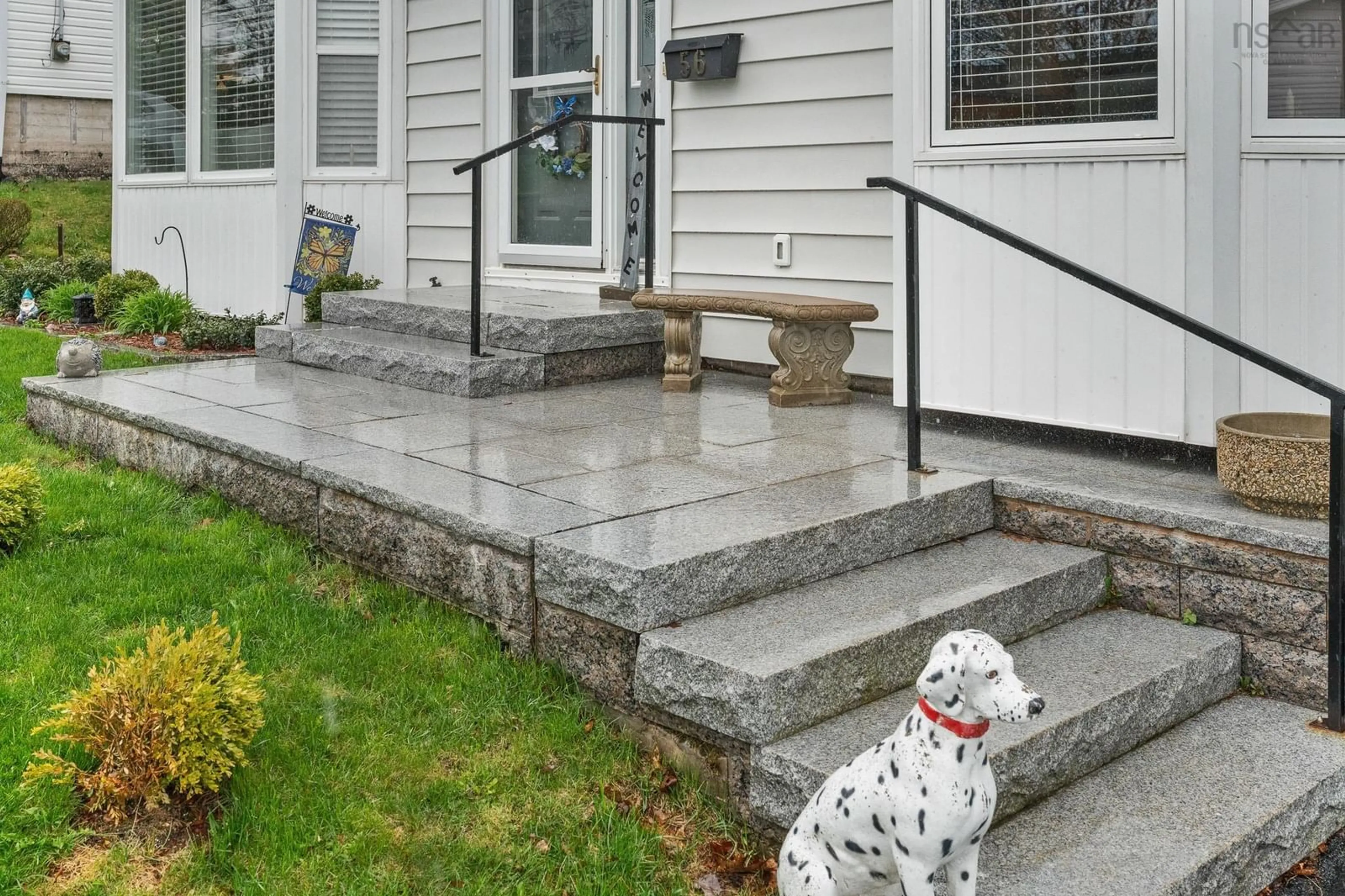 Patio, street for 56 Raymond Dr, Lower Sackville Nova Scotia B4C 1H2