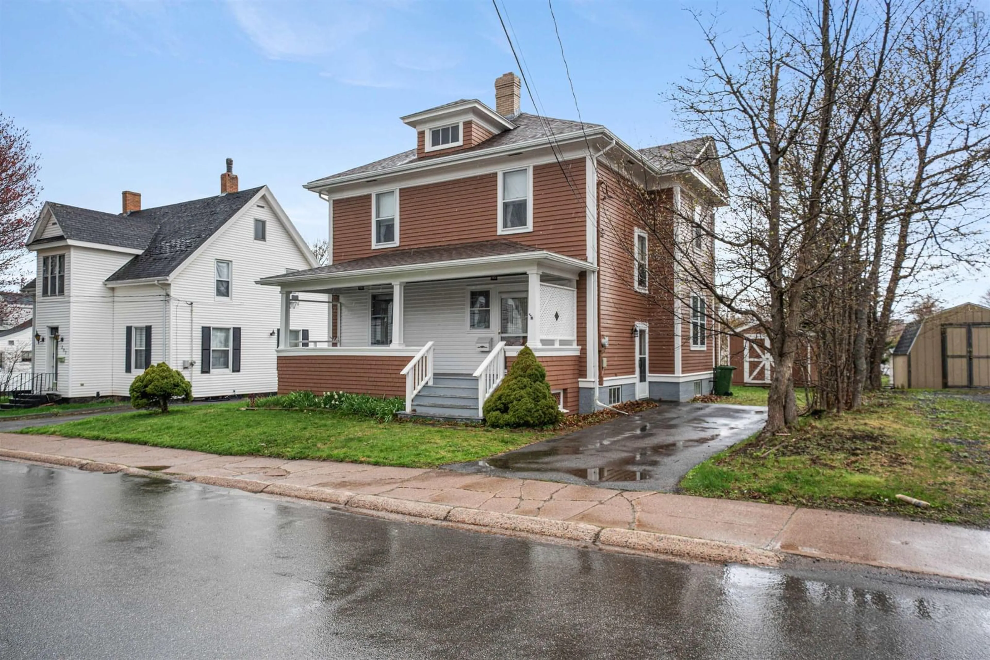 Home with brick exterior material, street for 299 Albert St, New Glasgow Nova Scotia B2H 3V7