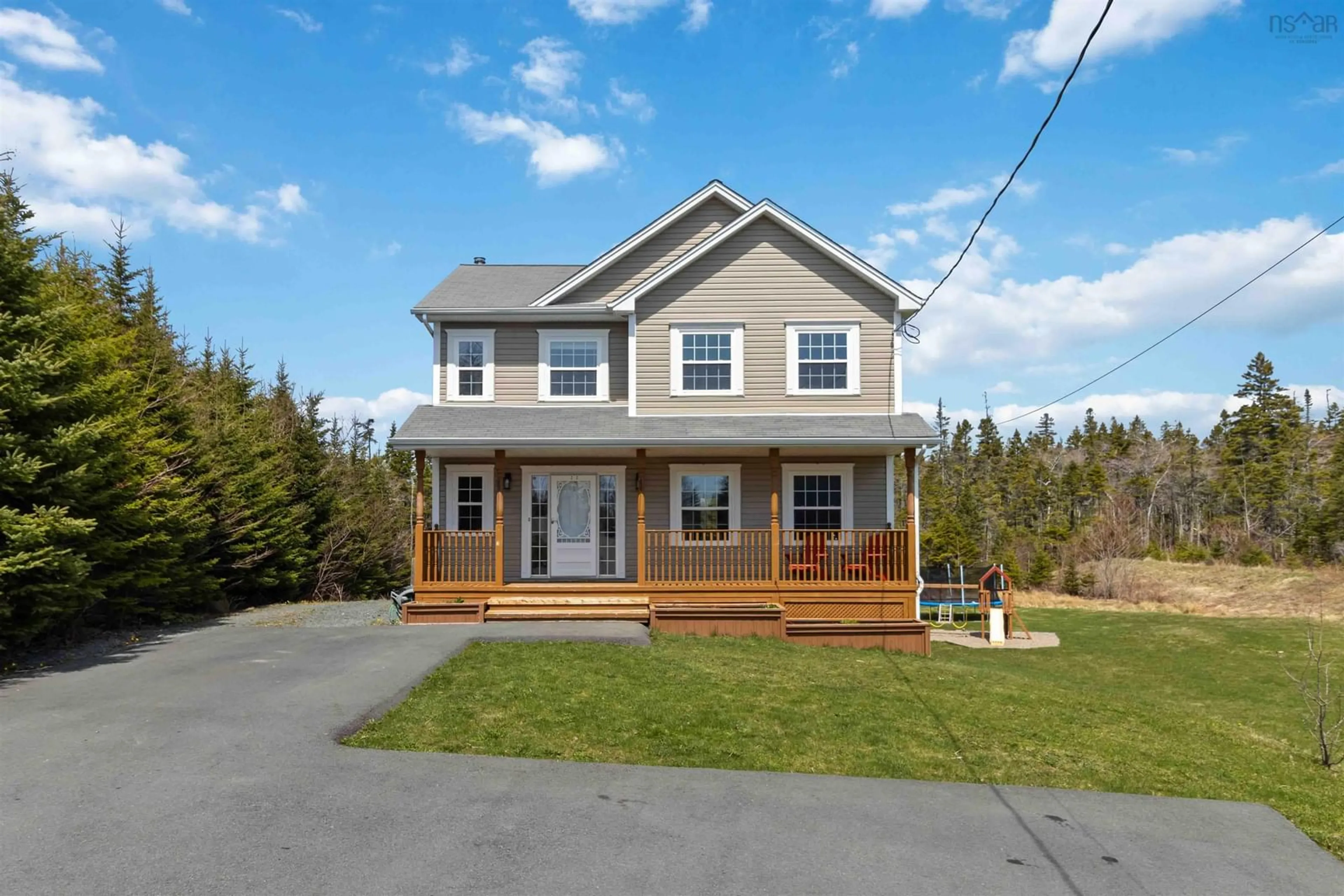 Home with vinyl exterior material, street for 66 Melanson Lane, Brookside Nova Scotia B3T 2K9