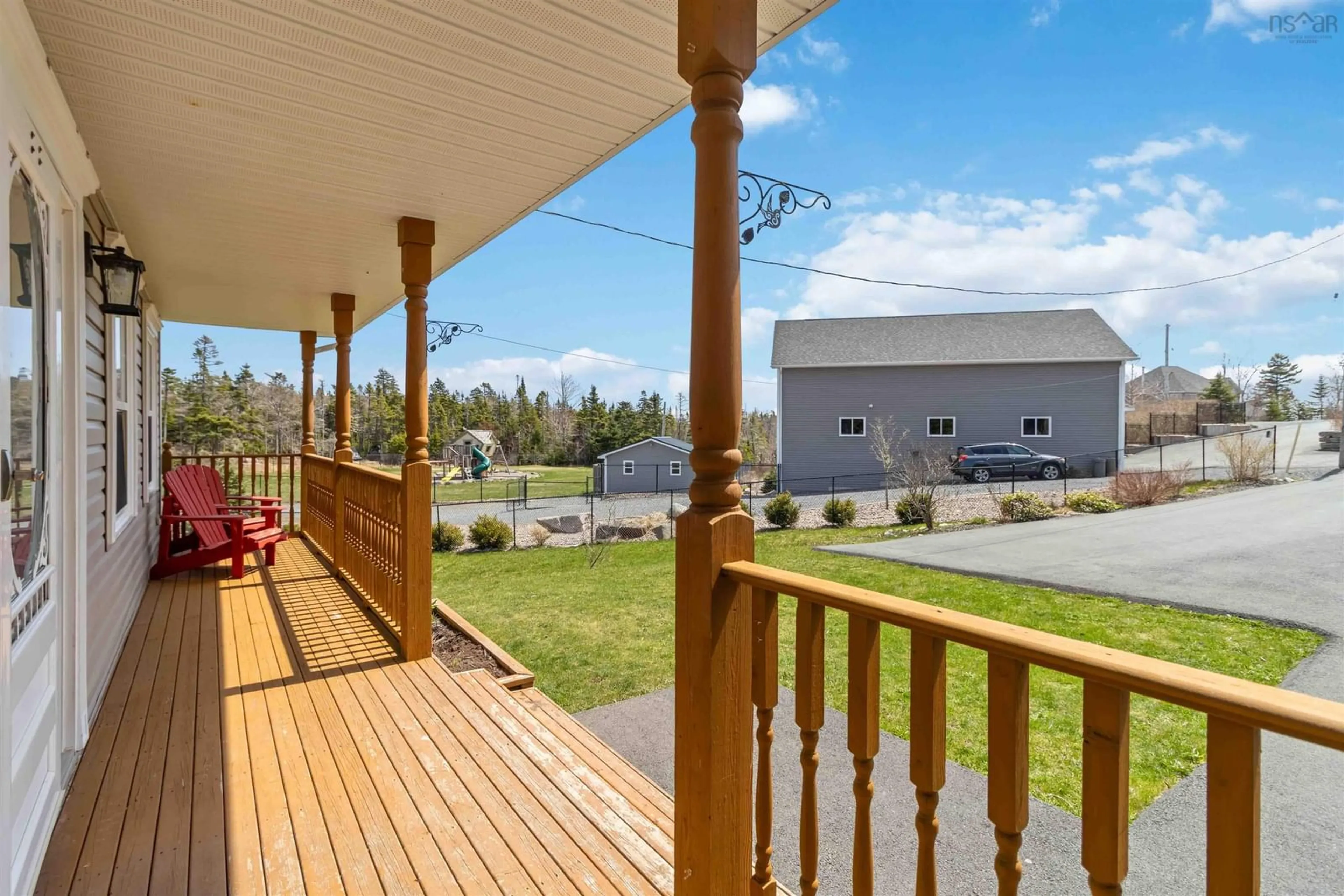 Patio, water/lake/river/ocean view for 66 Melanson Lane, Brookside Nova Scotia B3T 2K9