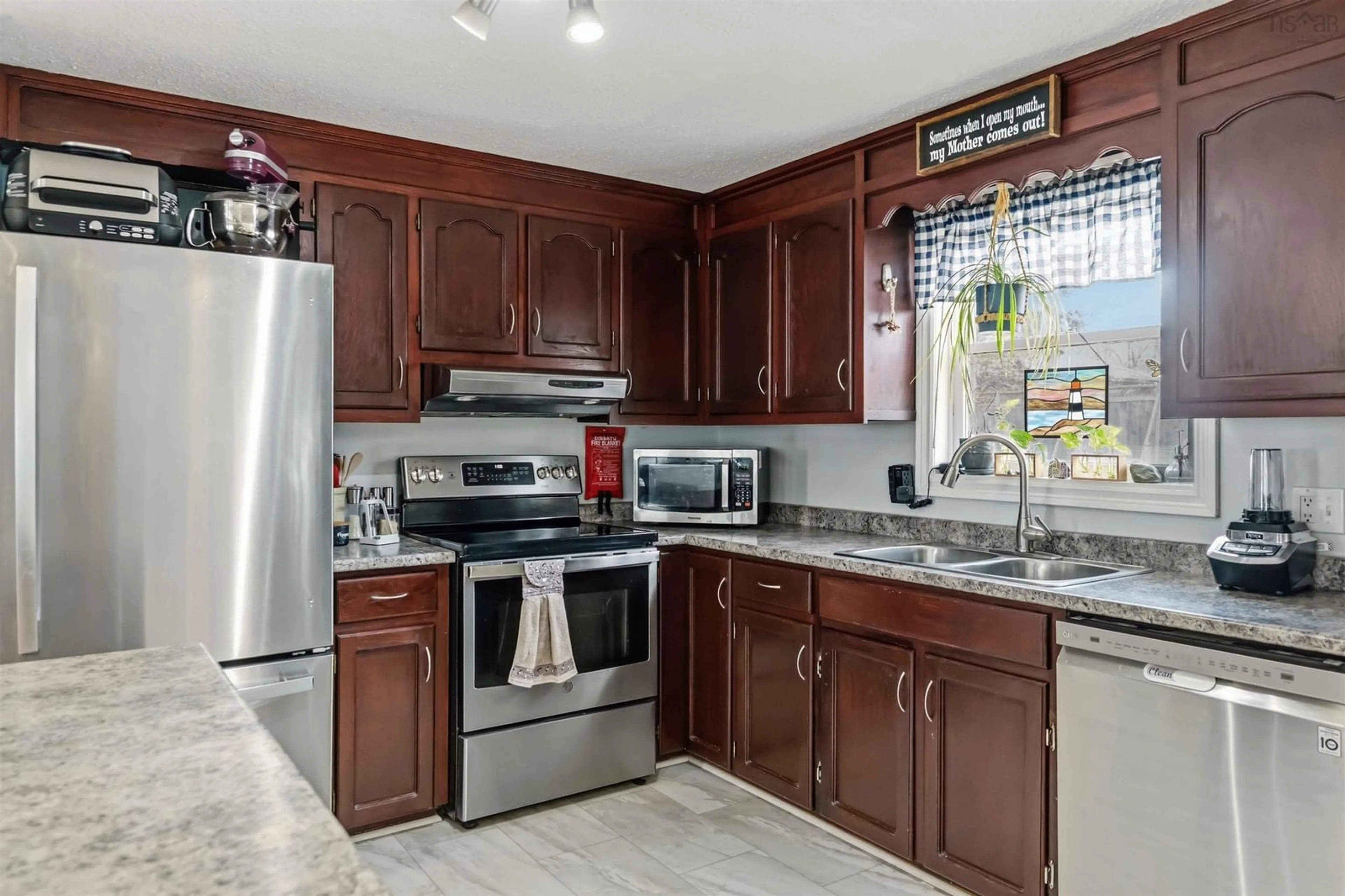 Standard kitchen, ceramic/tile floor for 904 Carol St, Greenwood Nova Scotia B0P 1R0