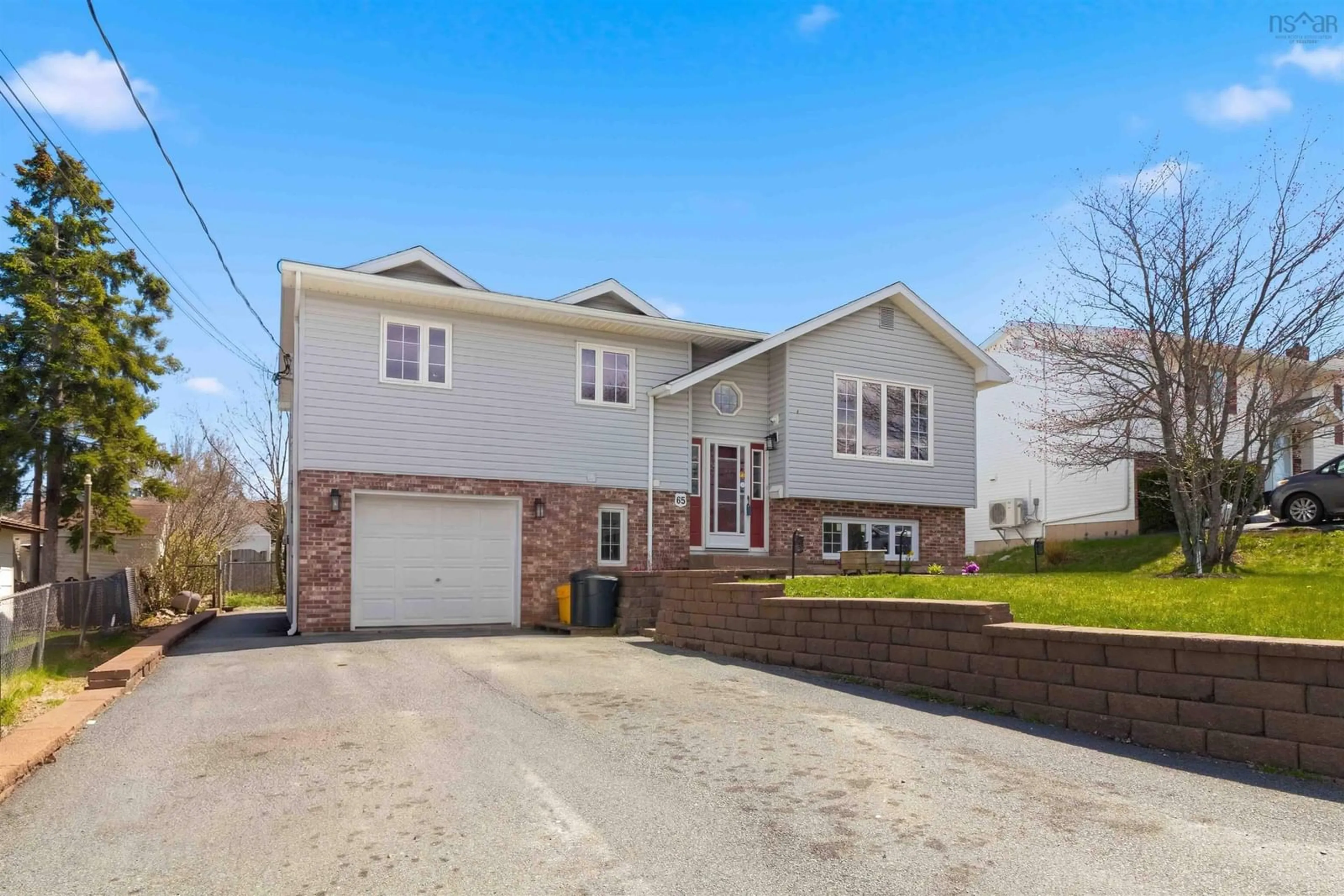 Home with brick exterior material, street for 65 Astral Dr, Cole Harbour Nova Scotia B2V 1B4