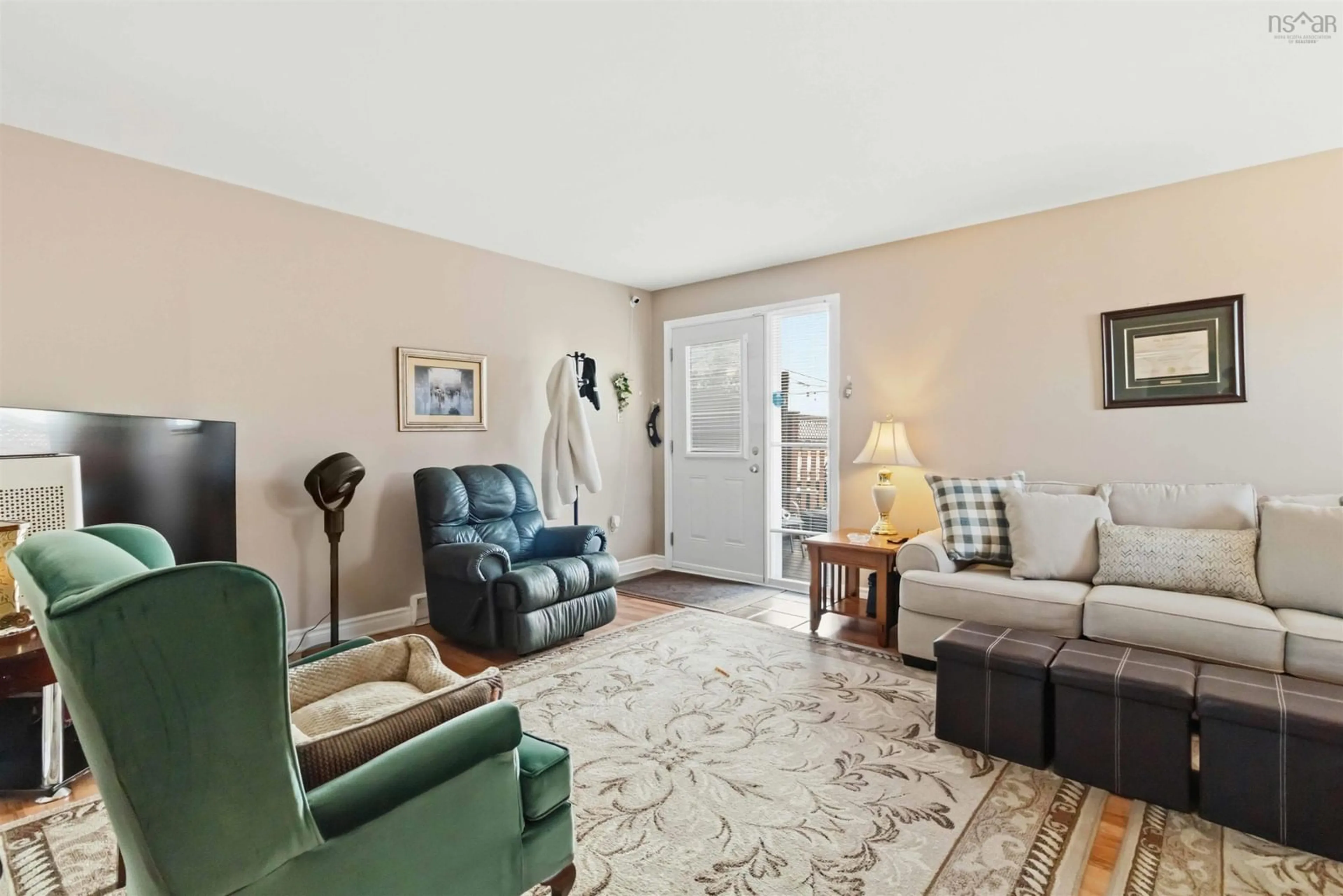 Living room with furniture, unknown for 16 Theakston Ave, Halifax Nova Scotia B3R 1R9