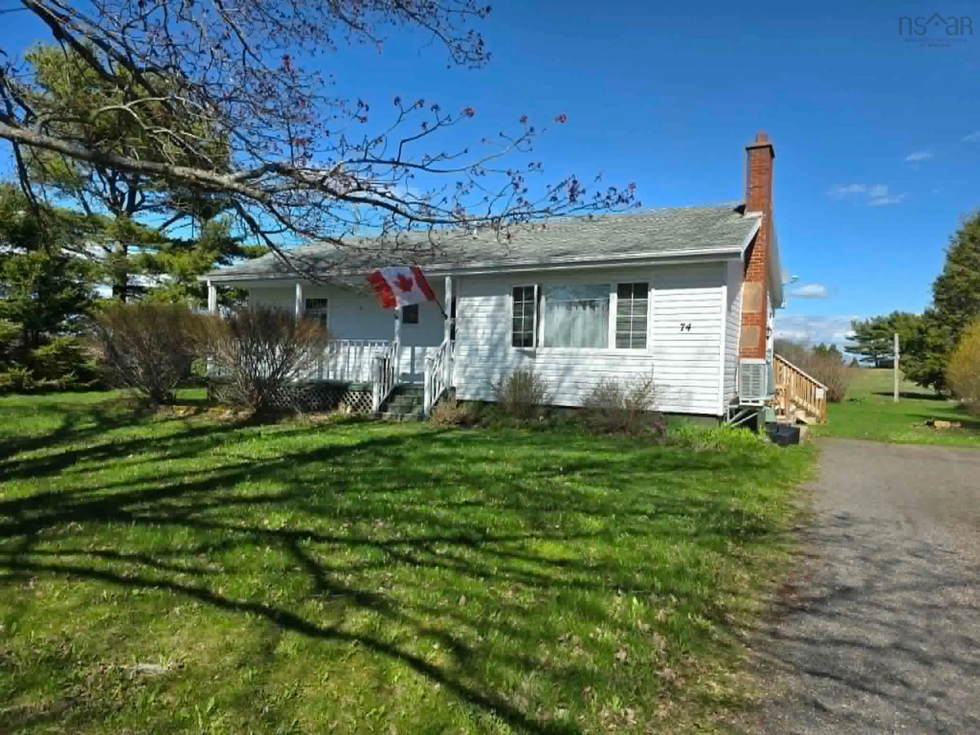 A pic from outside/outdoor area/front of a property/back of a property/a pic from drone, street for 74 Soley Factory Rd, Debert Nova Scotia B0M 1G0