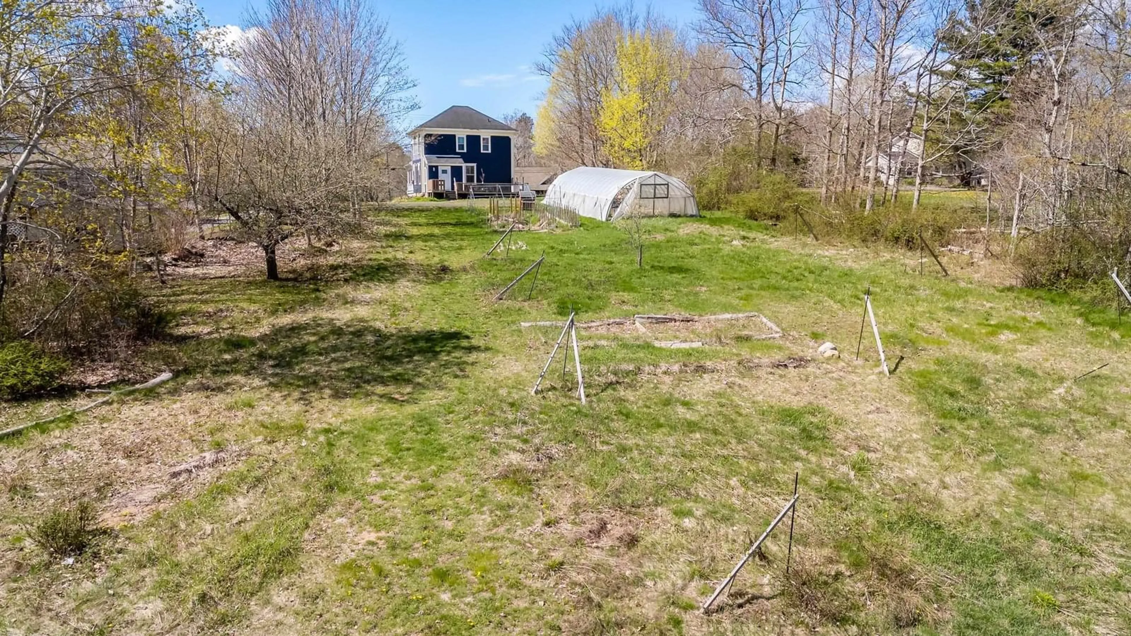 A pic from outside/outdoor area/front of a property/back of a property/a pic from drone, unknown for 9640 Highway 8, Lequille Nova Scotia B0S 1A0