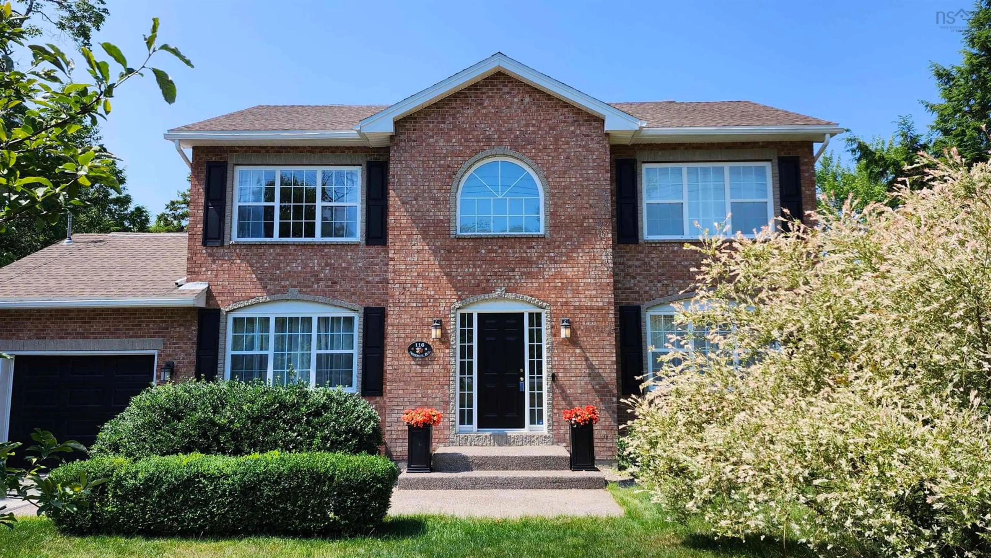 Home with brick exterior material, street for 116 Thompson Run, Hammonds Plains Nova Scotia B4B 1T7