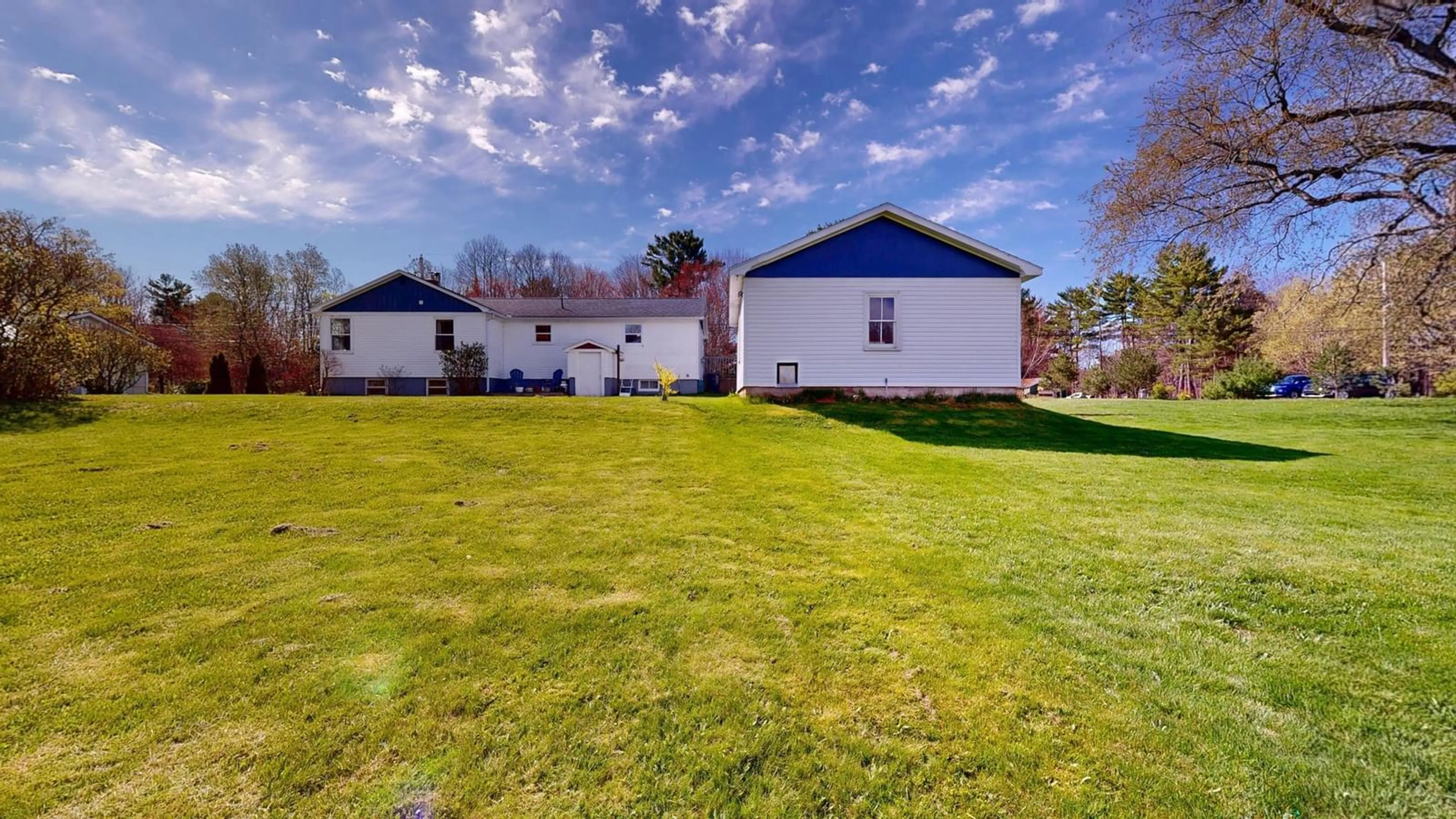 A pic from outside/outdoor area/front of a property/back of a property/a pic from drone, unknown for 2262 Old Mill Rd, South Farmington Nova Scotia B0P 1W0