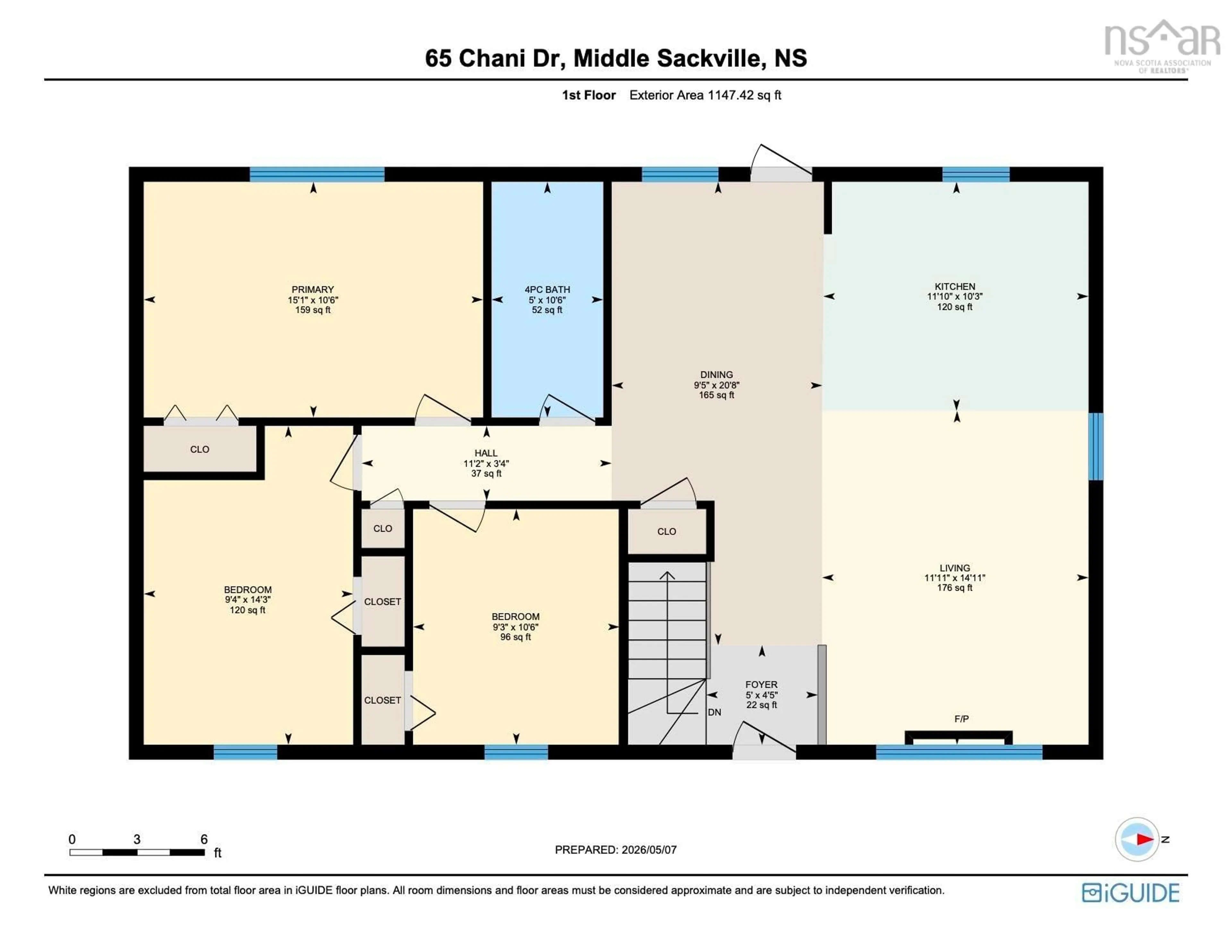 Floor plan for 65 Chani Dr, Middle Sackville Nova Scotia B4E 3H3