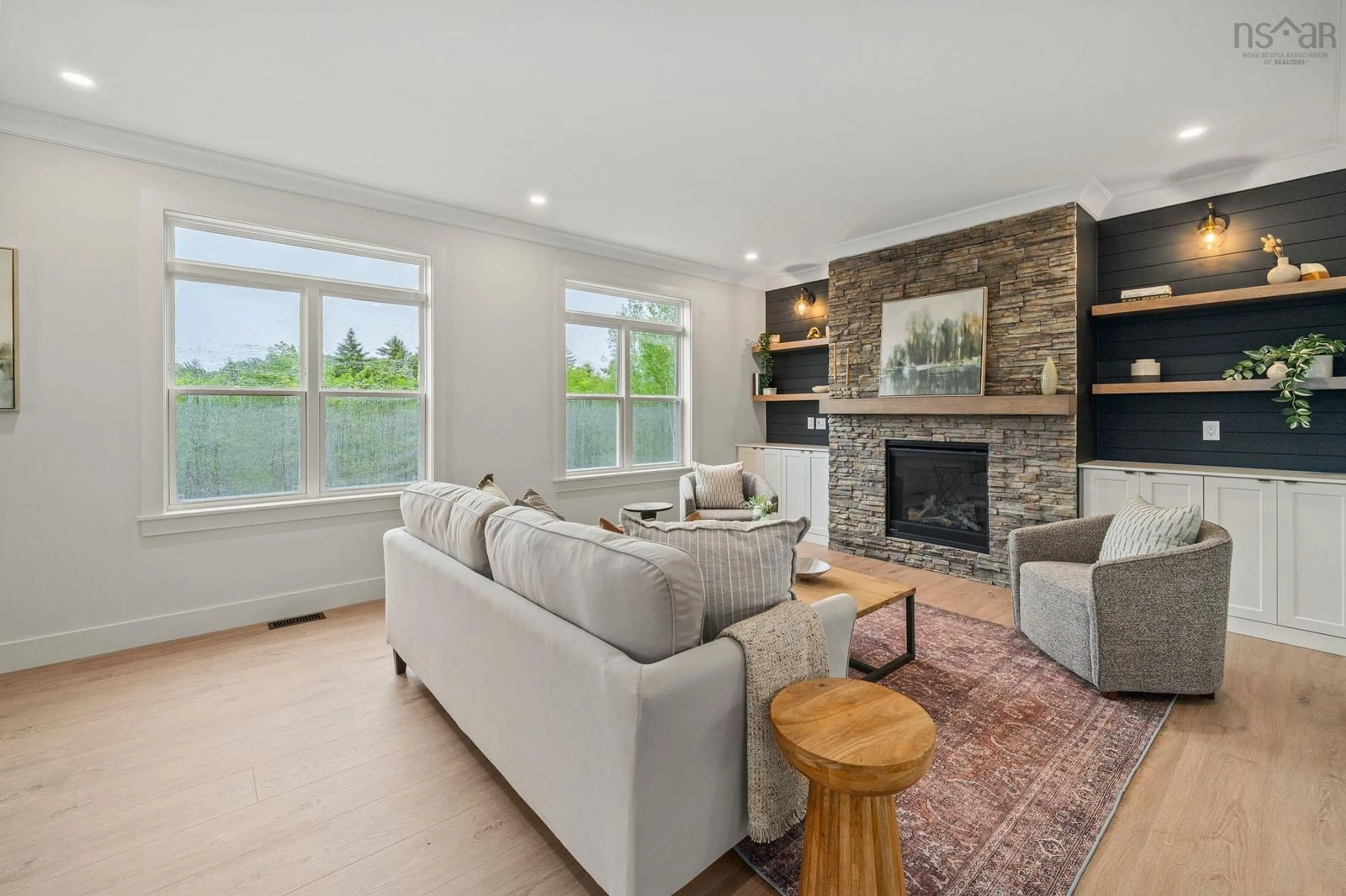 Living room with furniture, unknown for 101 Orchid Crt, Middle Sackville Nova Scotia B4E 0X2
