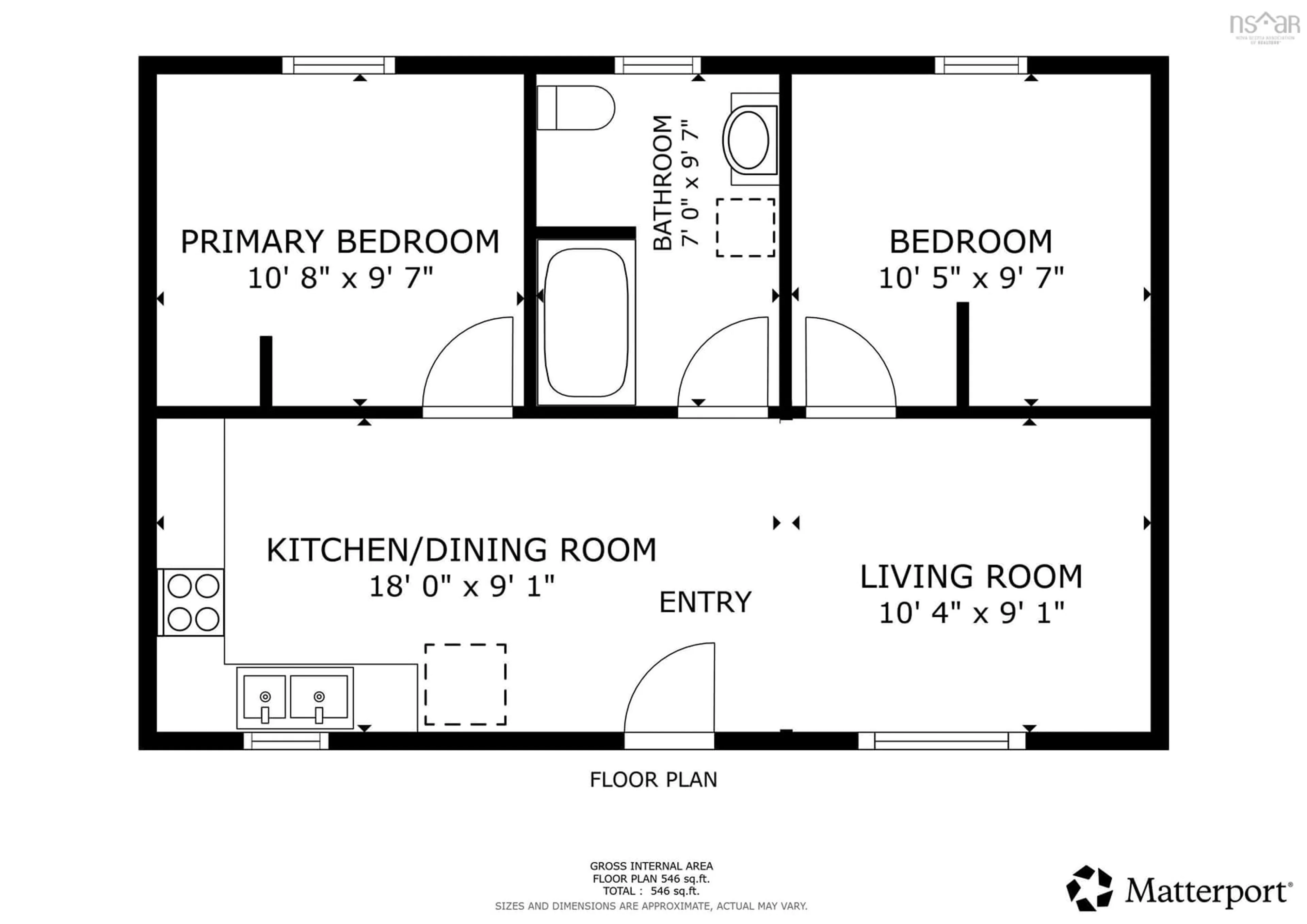 Floor plan for 27 Island View Cres, Caribou River Nova Scotia B0K 1H0