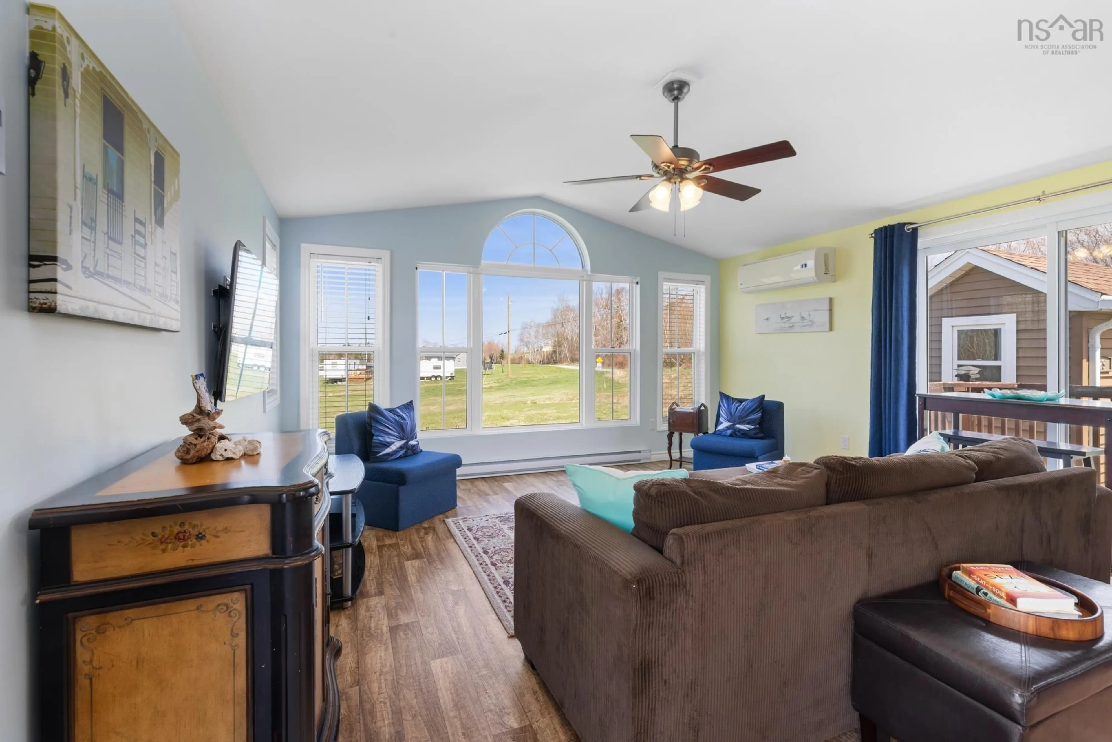 Living room with furniture, unknown for 23 Heron Dr, Caribou River Nova Scotia B0K 1H0