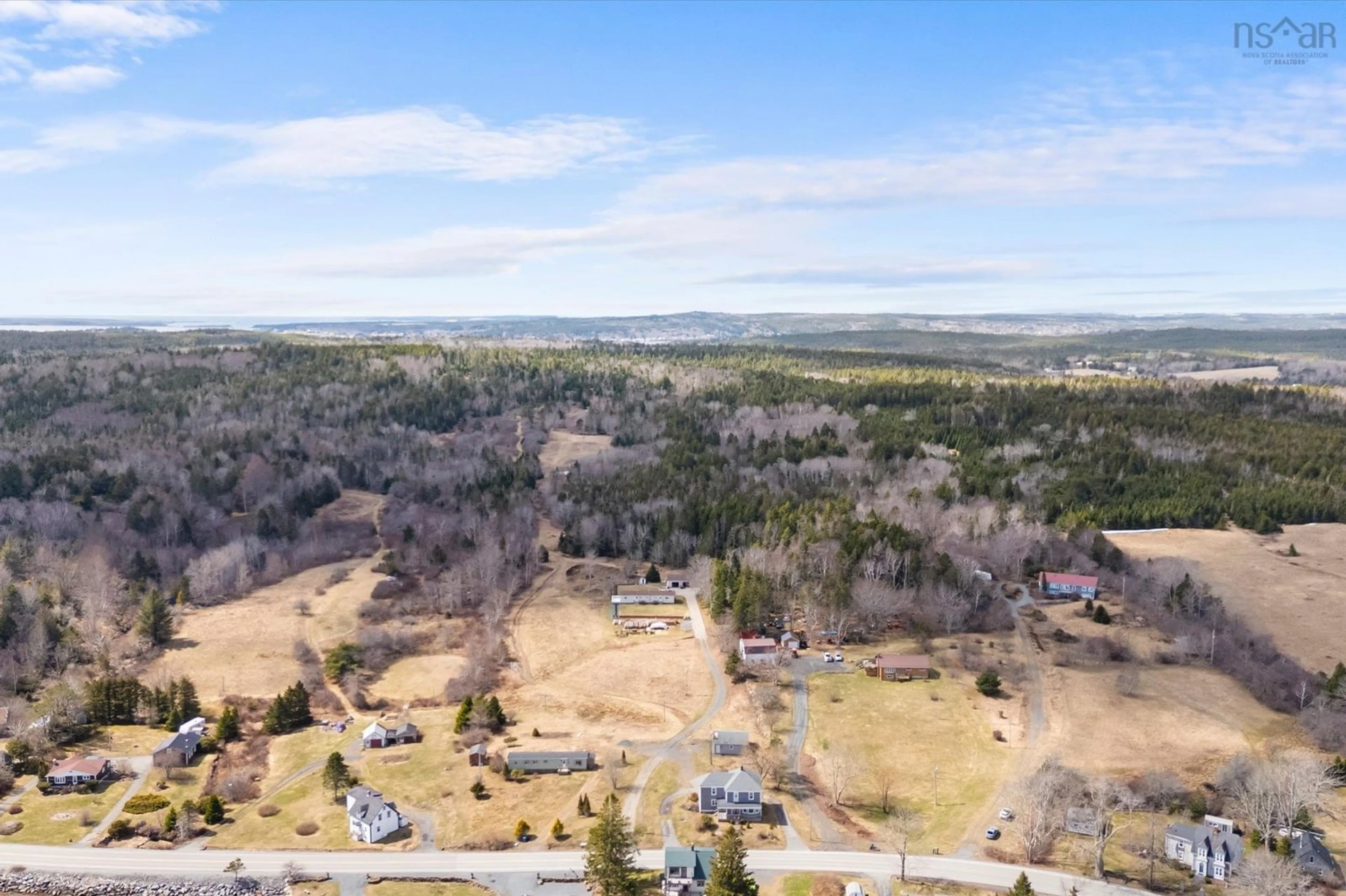 A pic from outside/outdoor area/front of a property/back of a property/a pic from drone, water/lake/river/ocean view for 2702 & 2710 332 Hwy, Bayport Nova Scotia B0J 2X0