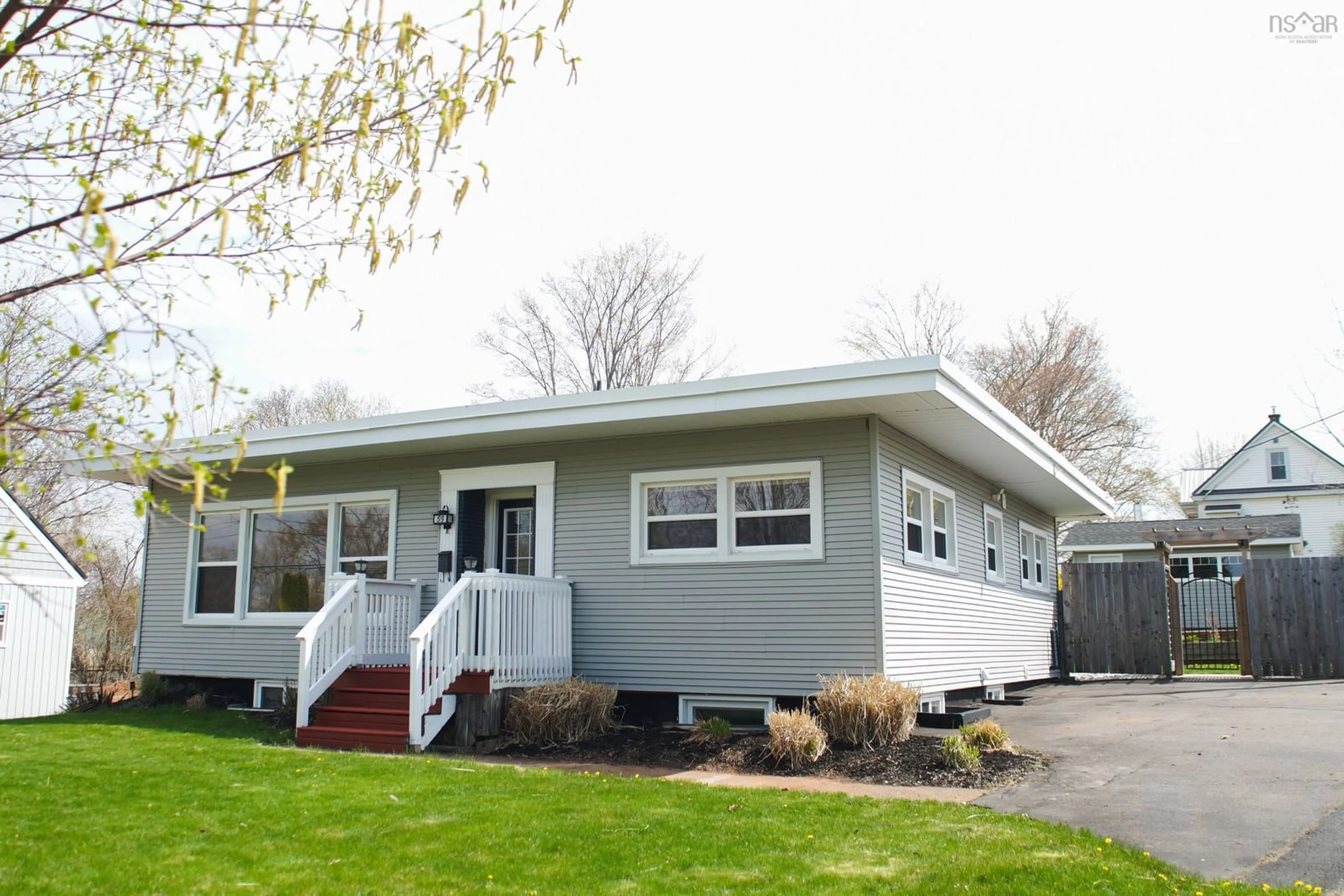 Home with vinyl exterior material, street for 59 Archibald St, Truro Nova Scotia B2N 4R5