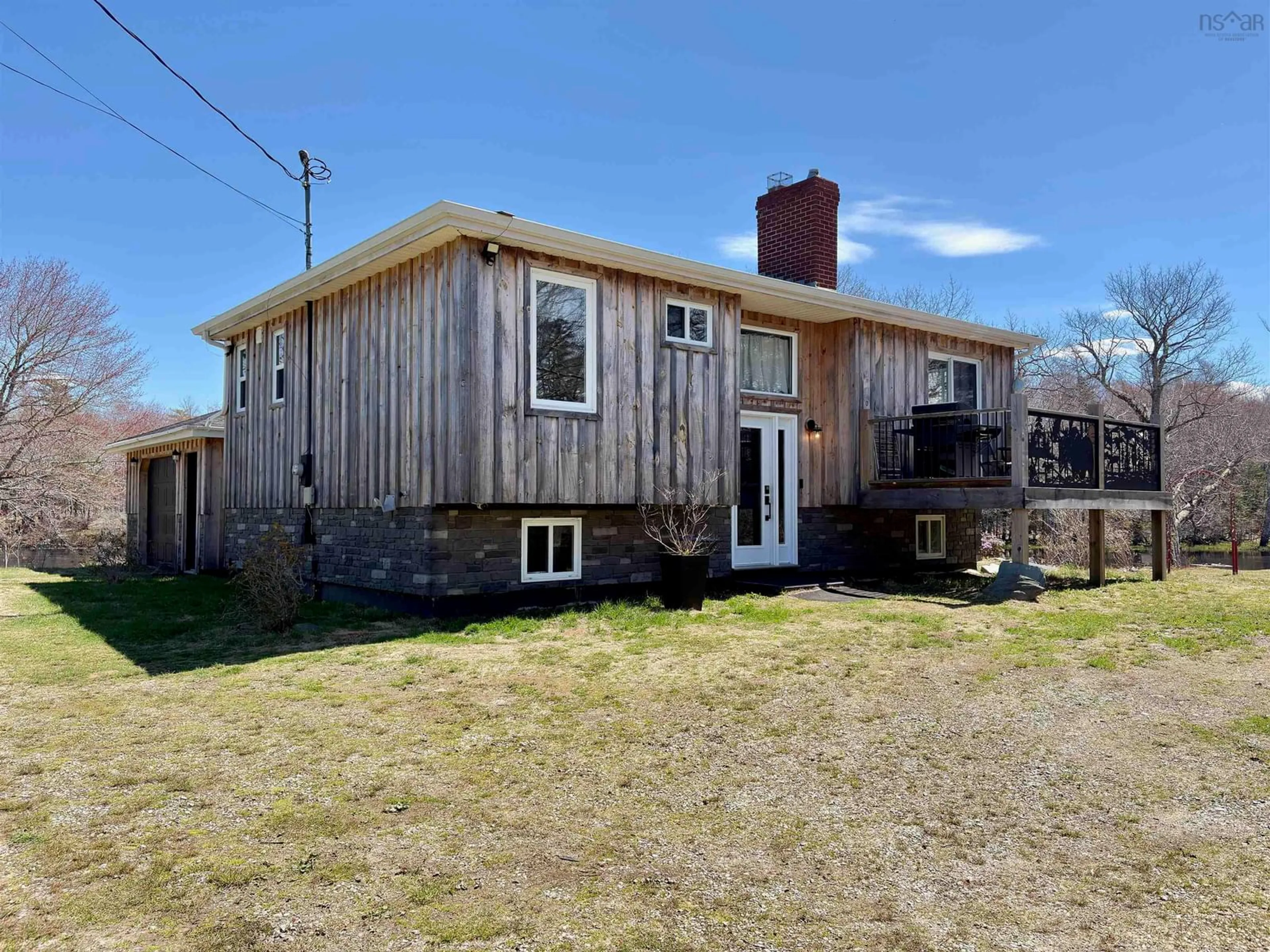 A pic from outside/outdoor area/front of a property/back of a property/a pic from drone, building for 37 Eli Doucette Rd, Quinan Nova Scotia B0W 3M0