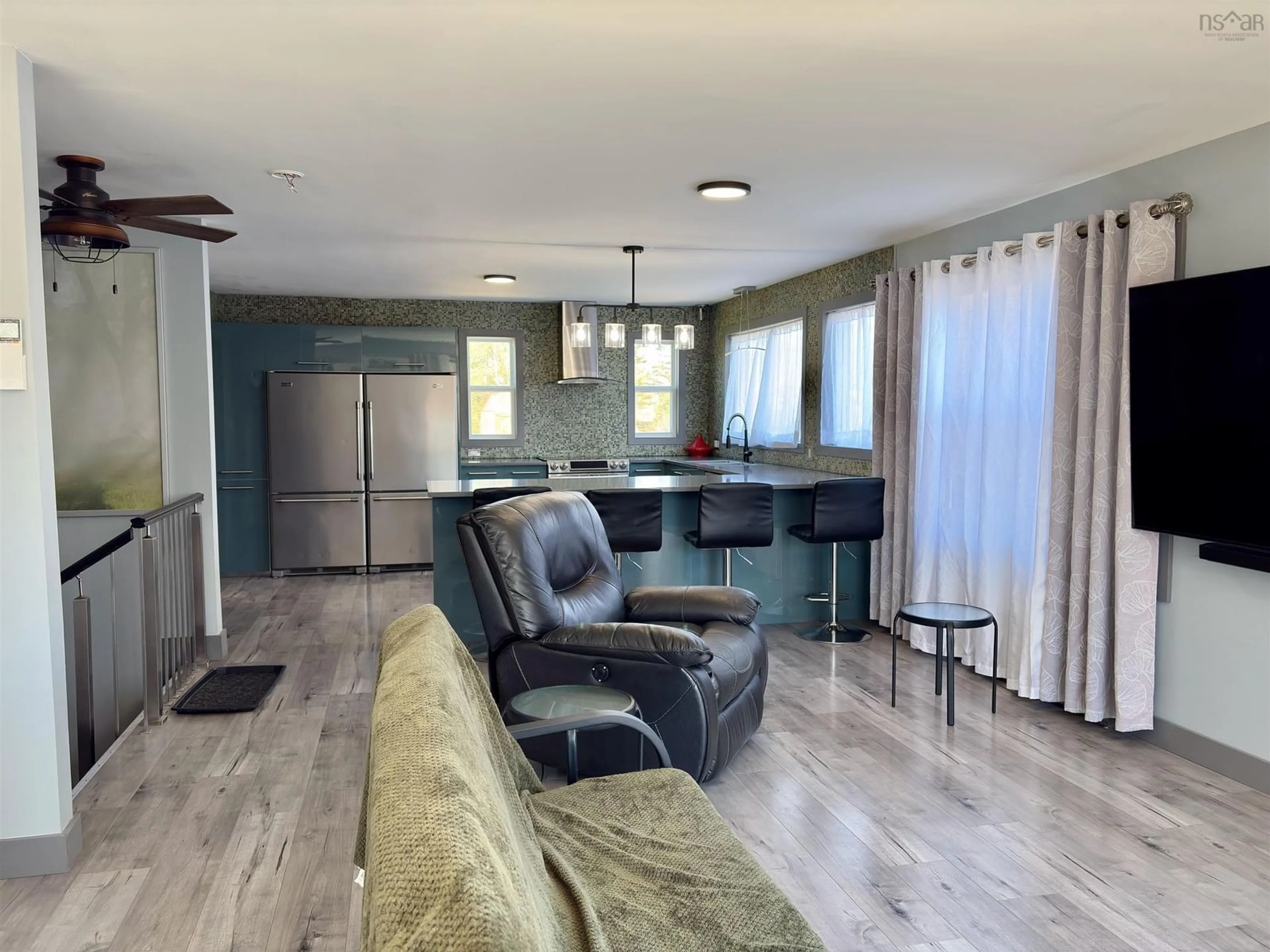 Open concept kitchen, unknown for 37 Eli Doucette Rd, Quinan Nova Scotia B0W 3M0