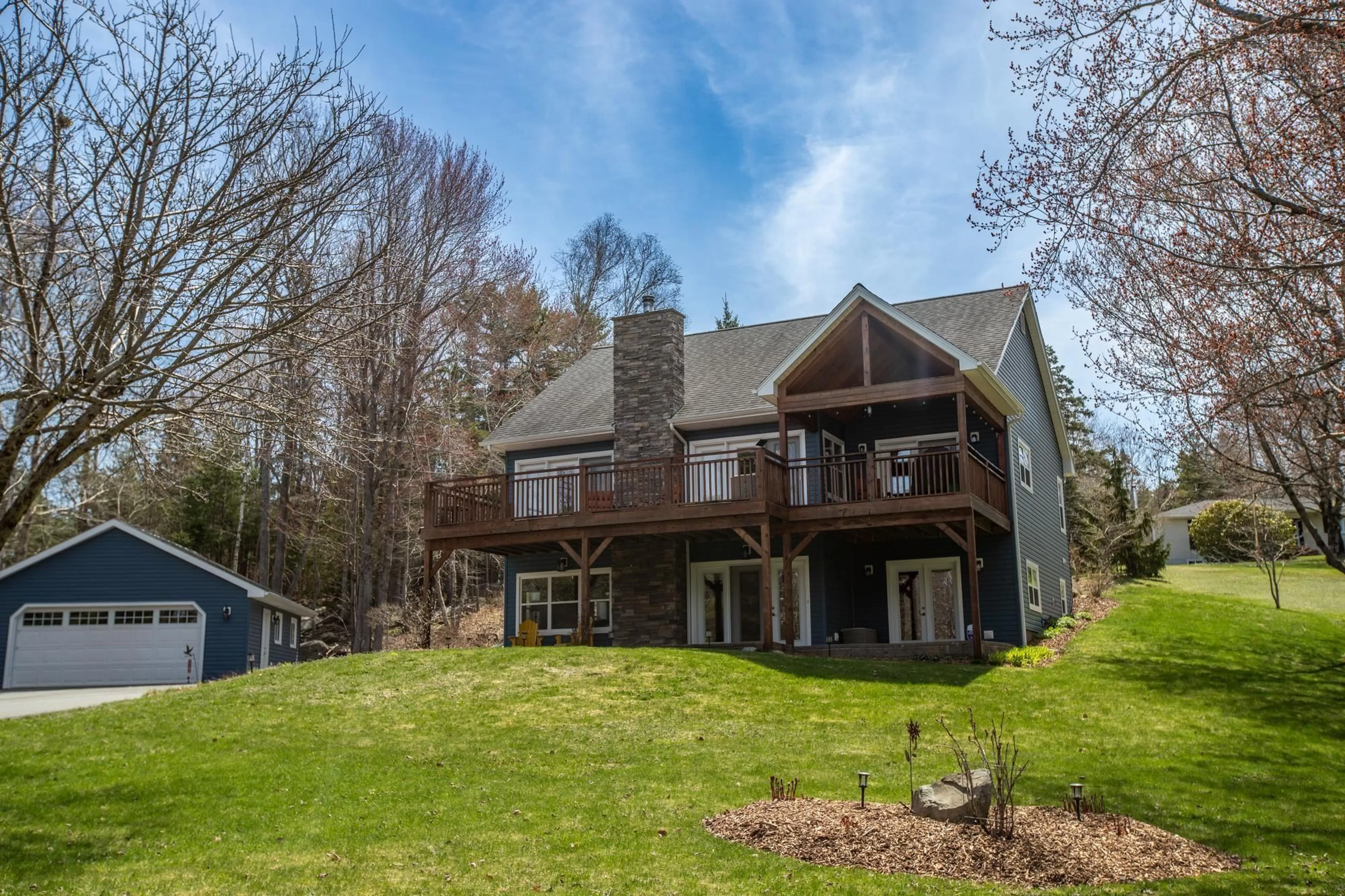 A pic from outside/outdoor area/front of a property/back of a property/a pic from drone, water/lake/river/ocean view for 626 Montague Rd, Montague Gold Mines Nova Scotia B2R 1T6