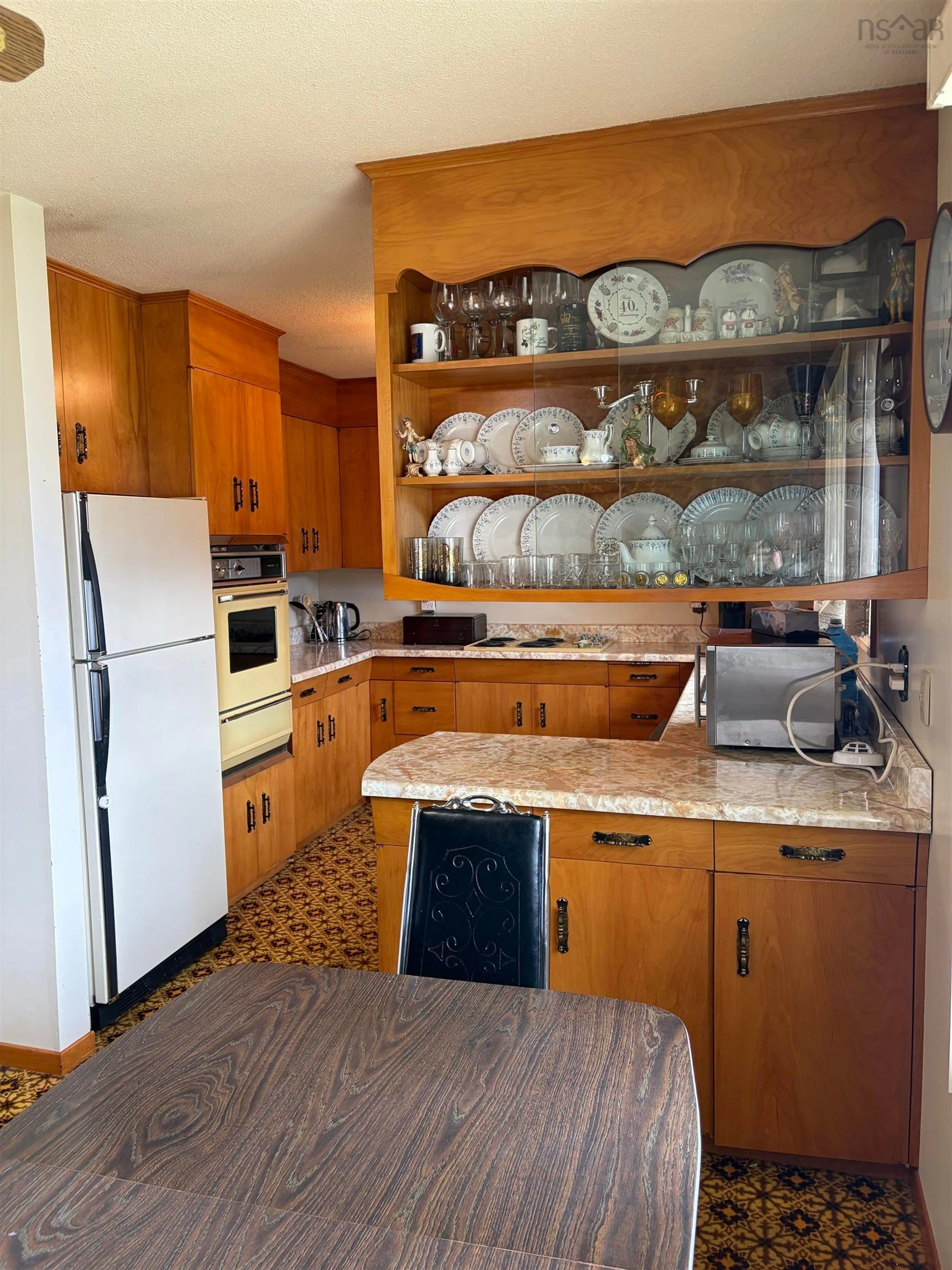 Standard kitchen, ceramic/tile floor for 26 Turner St, Glace Bay Nova Scotia B1A 5W4