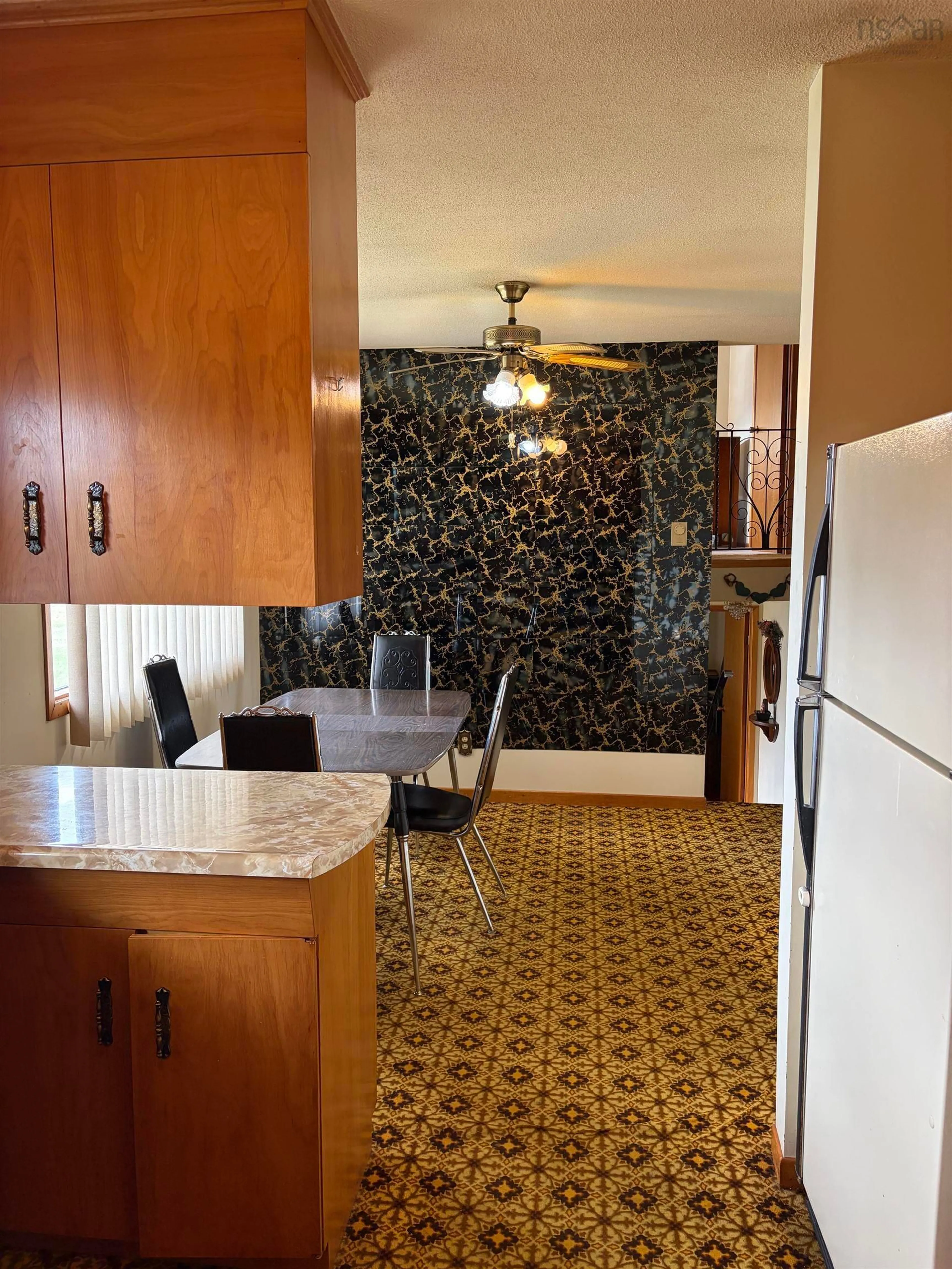 Standard kitchen, ceramic/tile floor for 26 Turner St, Glace Bay Nova Scotia B1A 5W4