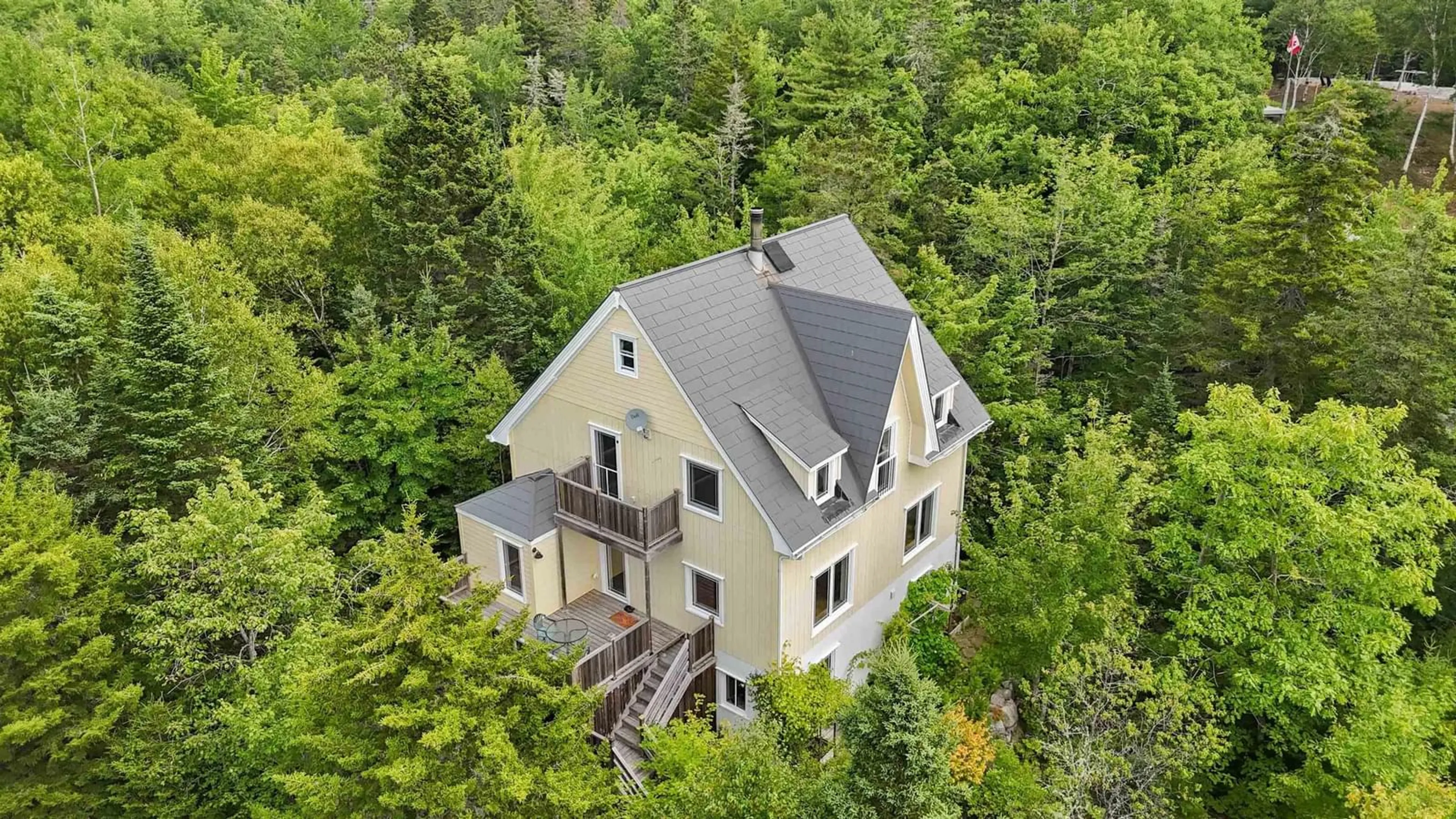 A pic from outside/outdoor area/front of a property/back of a property/a pic from drone, building for 40 Big Rock Lane, East Chester Nova Scotia B0J 1J0