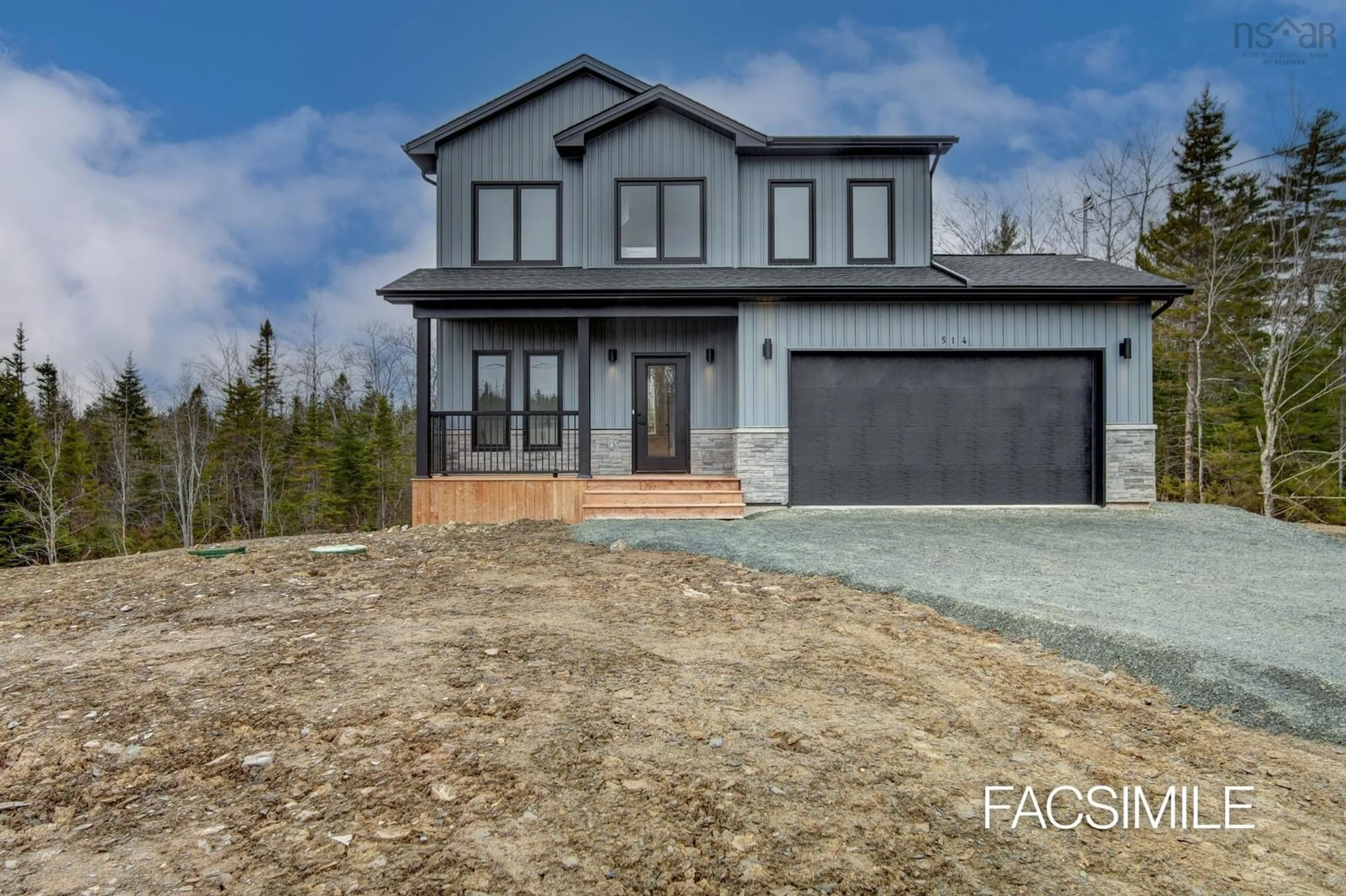 Home with brick exterior material, street for 72 Woodlark Lane #Lot 5097, Middle Sackville Nova Scotia B4E 0W9