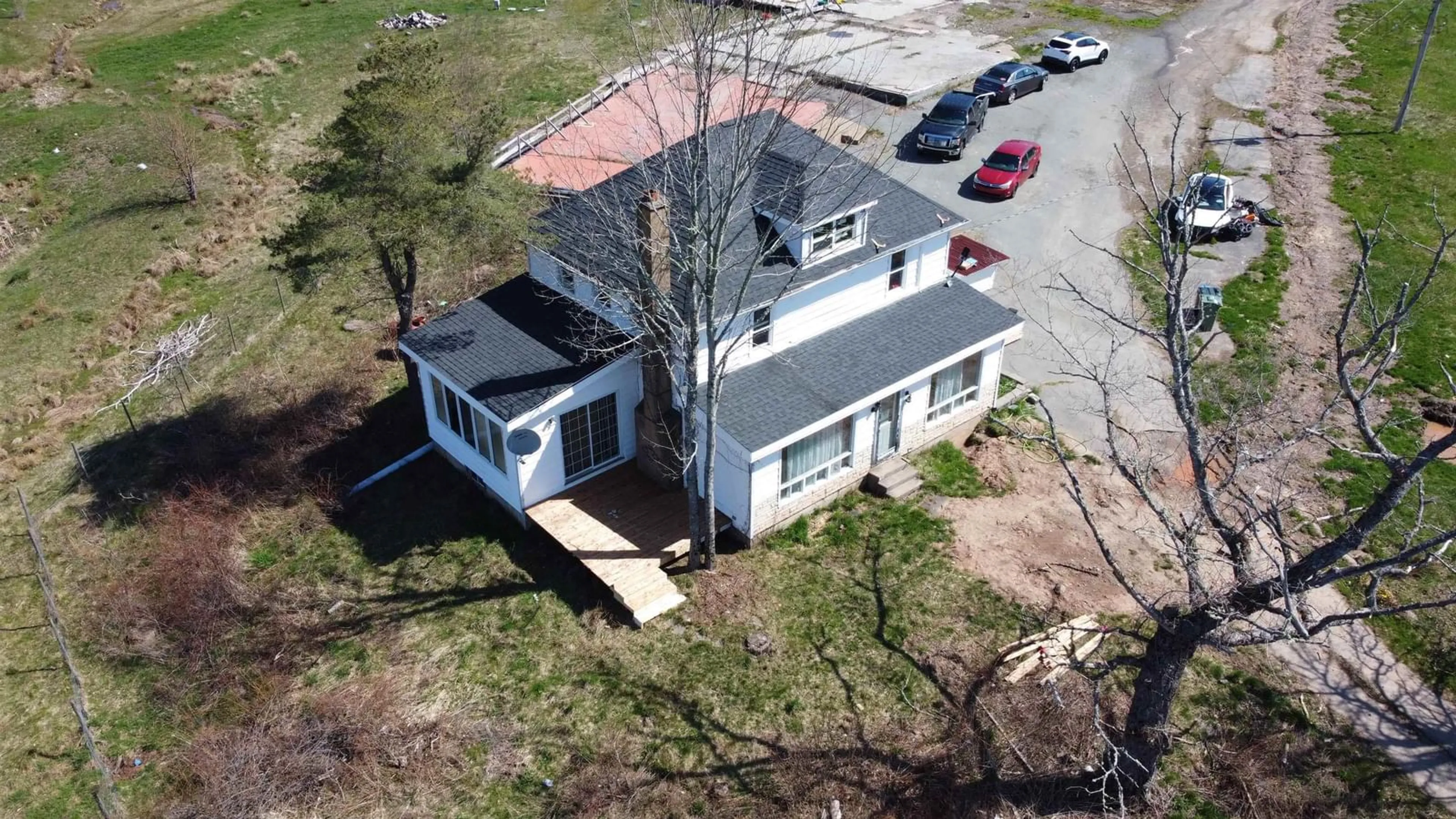 A pic from outside/outdoor area/front of a property/back of a property/a pic from drone, building for 4265 14 Hwy, Upper Rawdon Nova Scotia B0N 2N0