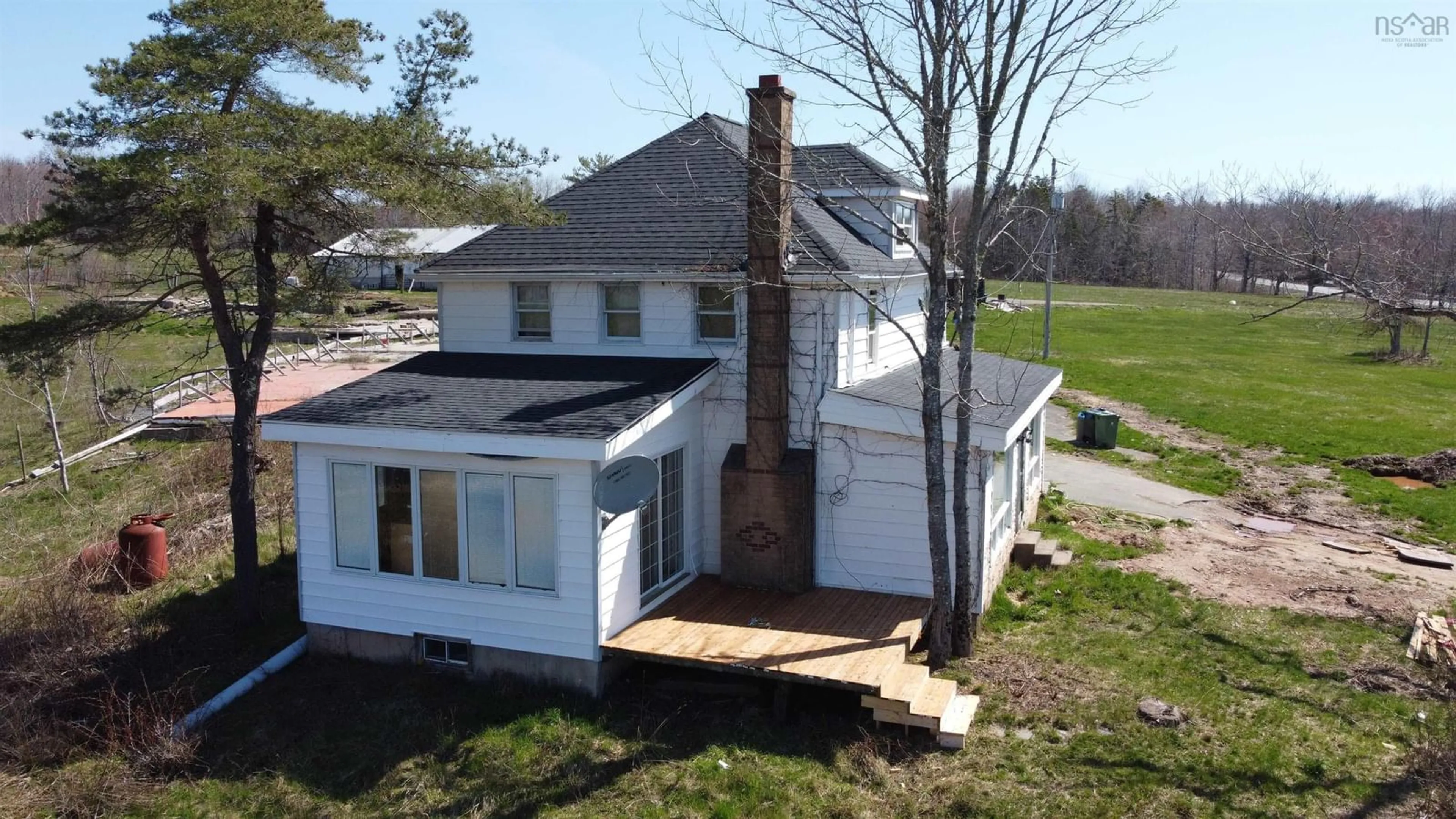 A pic from outside/outdoor area/front of a property/back of a property/a pic from drone, building for 4265 14 Hwy, Upper Rawdon Nova Scotia B0N 2N0