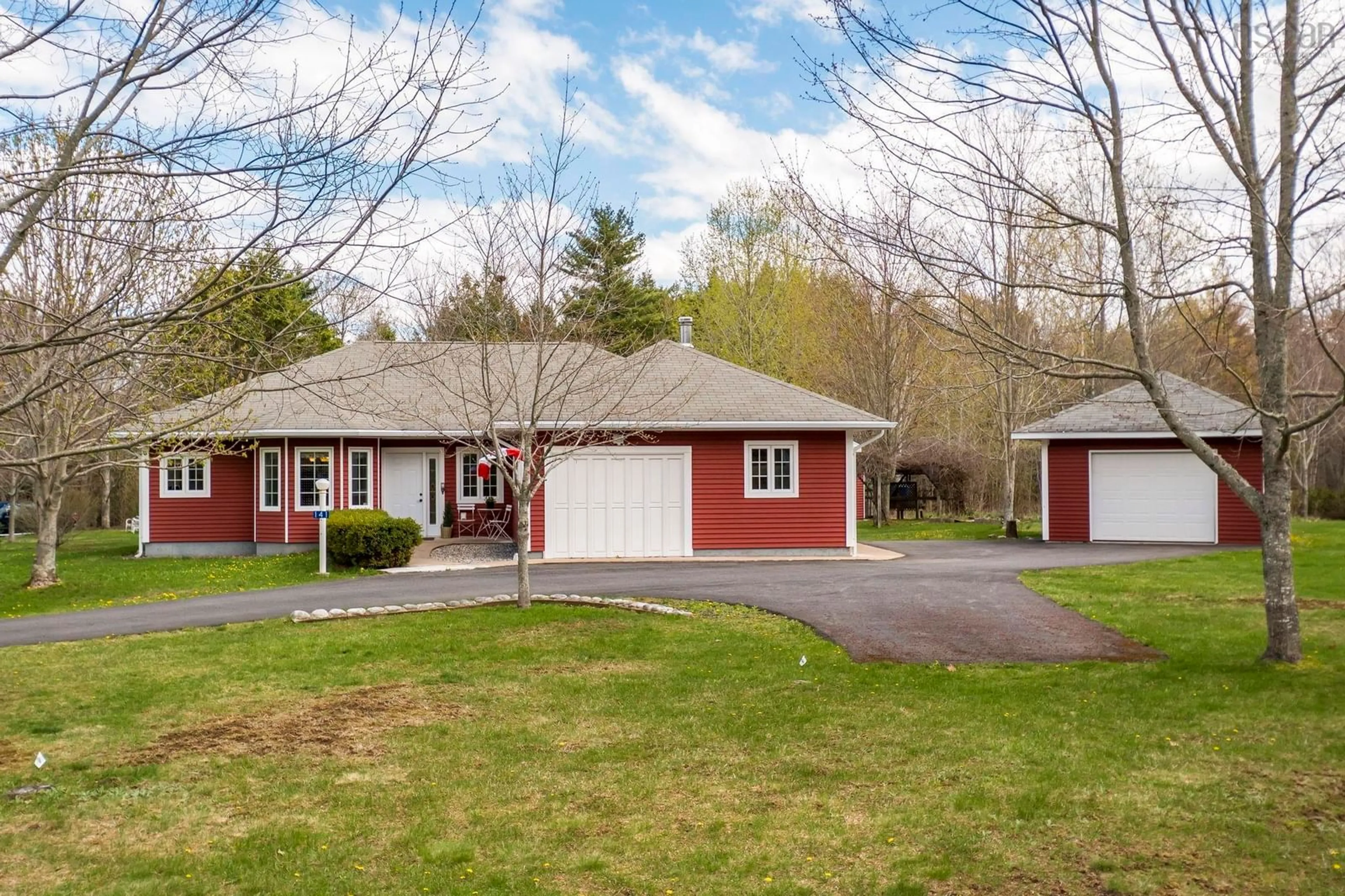 A pic from outside/outdoor area/front of a property/back of a property/a pic from drone, street for 141 Morris Cres, North Alton Nova Scotia B4N 0K3