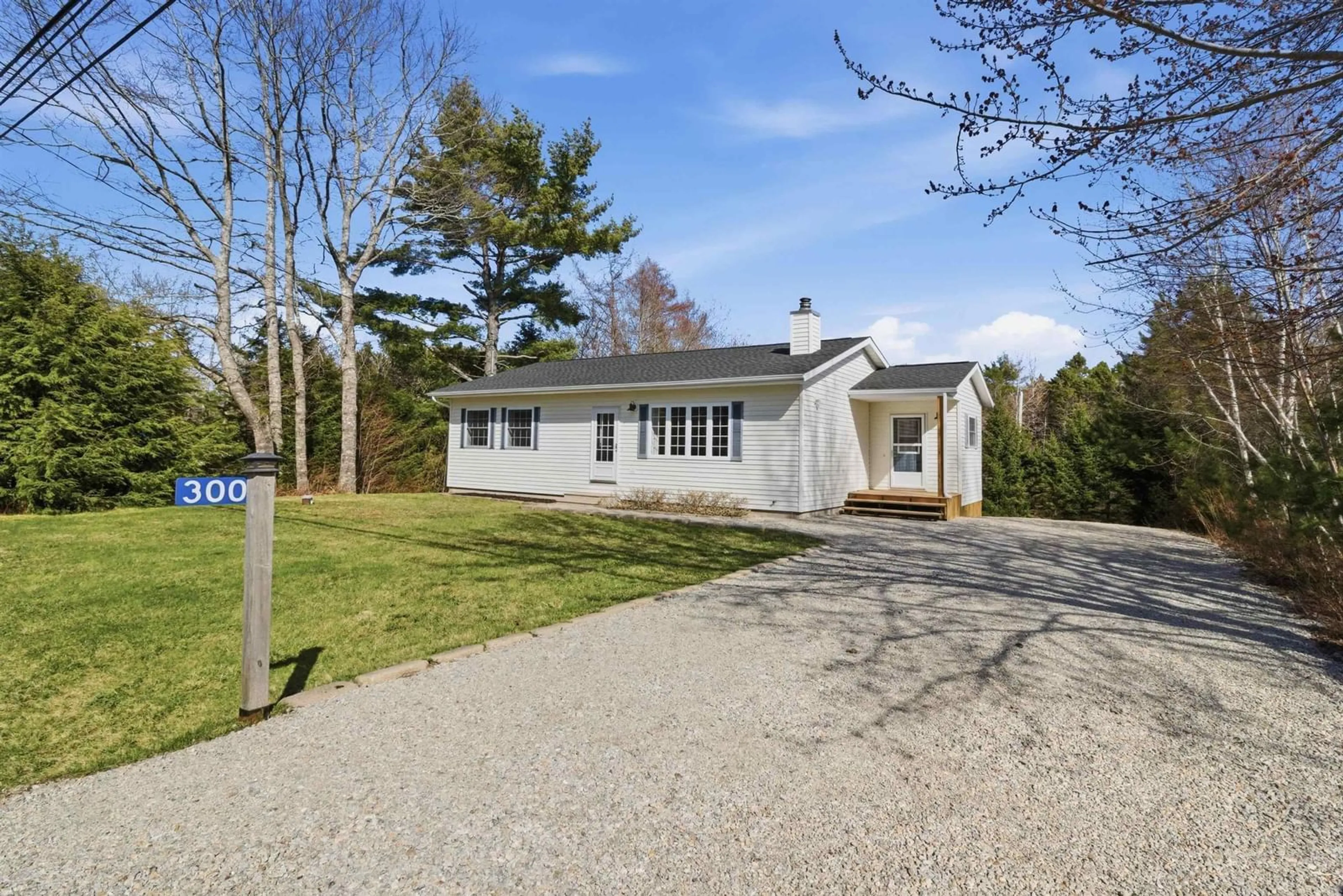 A pic from outside/outdoor area/front of a property/back of a property/a pic from drone, street for 300 Old Trunk 3 Rd, East Chester Nova Scotia B0J 1J0