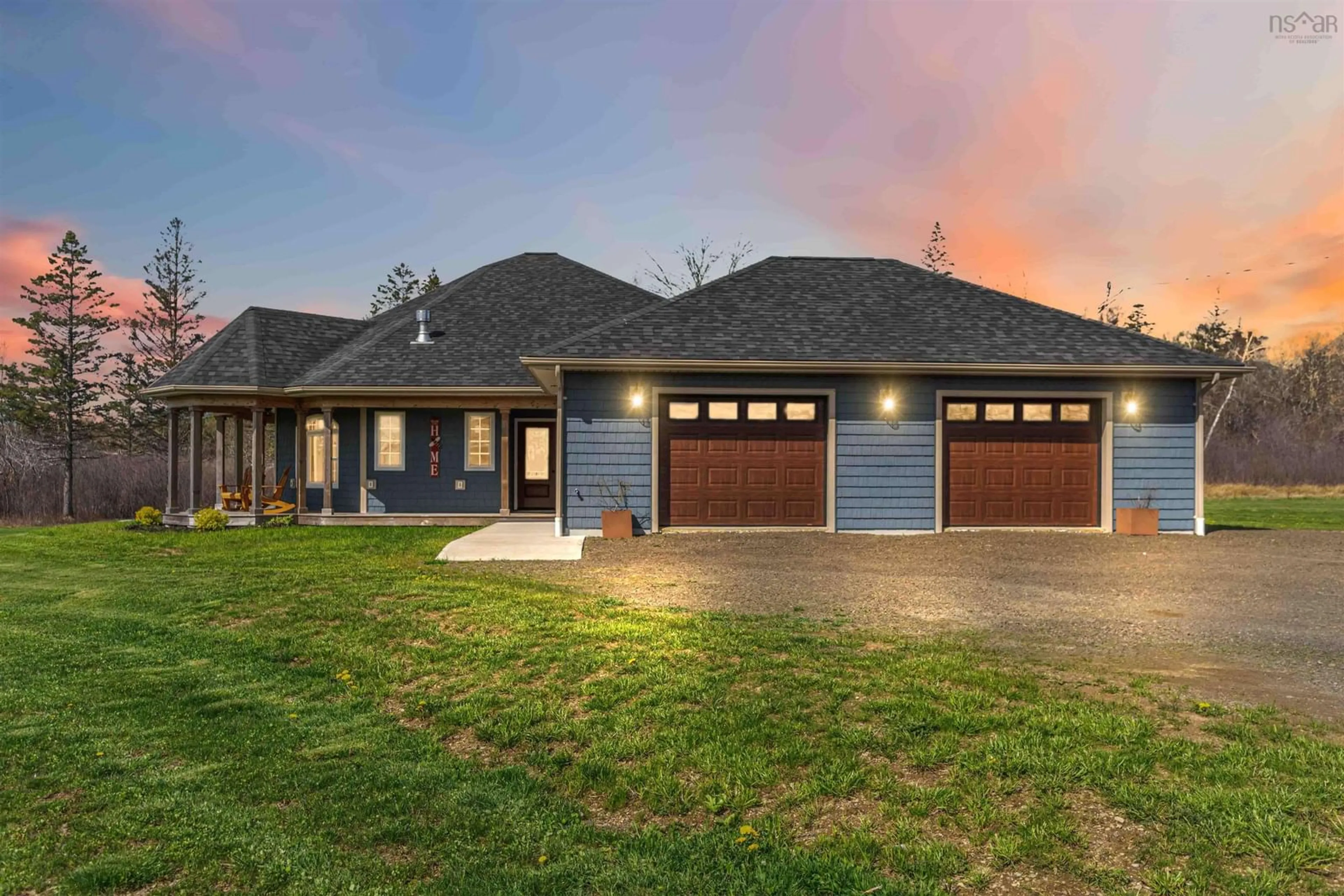 Home with brick exterior material, street for 1572 Lansdowne Rd, Bear River Nova Scotia B0S 1B0
