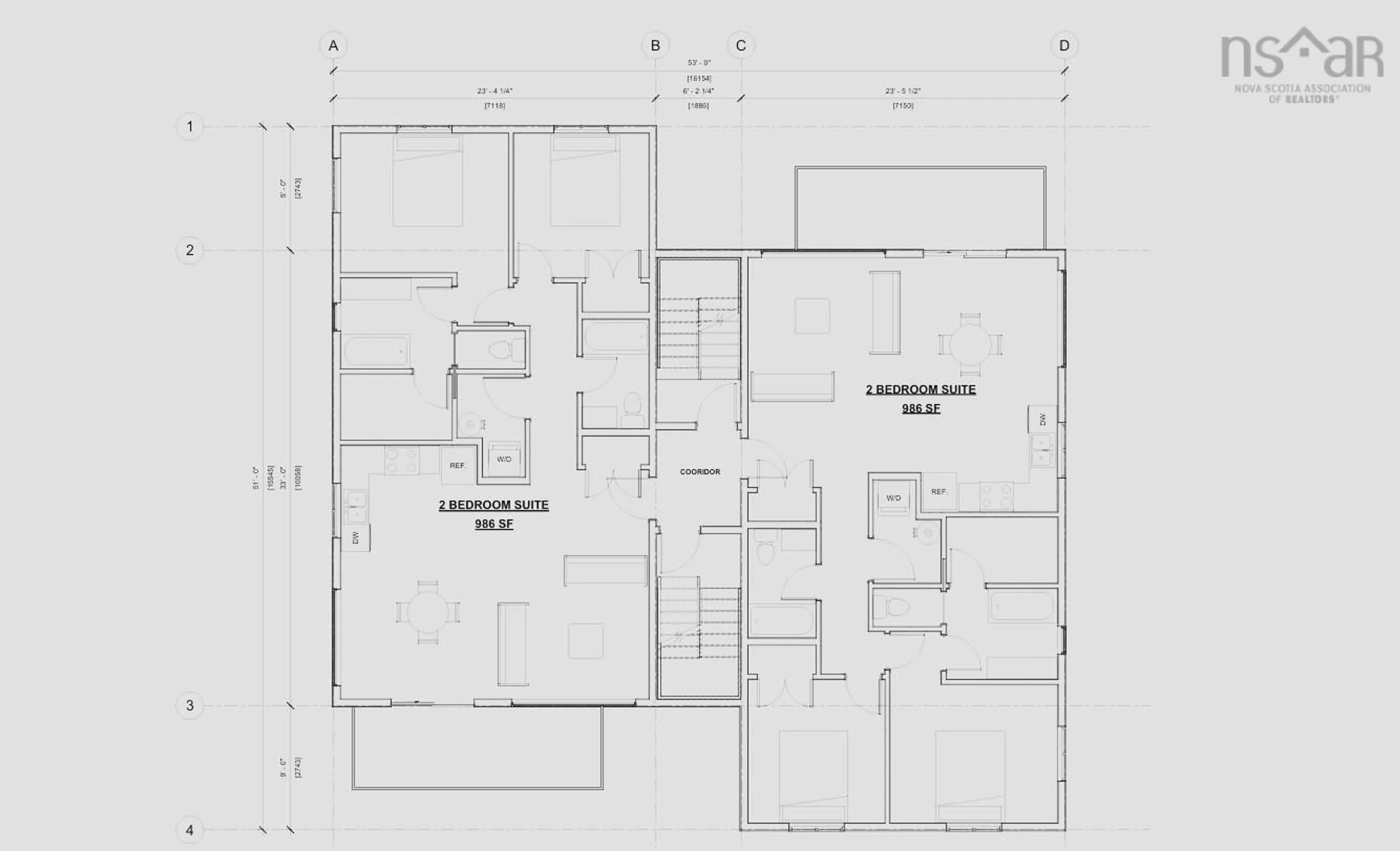 Floor plan for 3620 Highland Ave, Halifax Nova Scotia B3K 4J7
