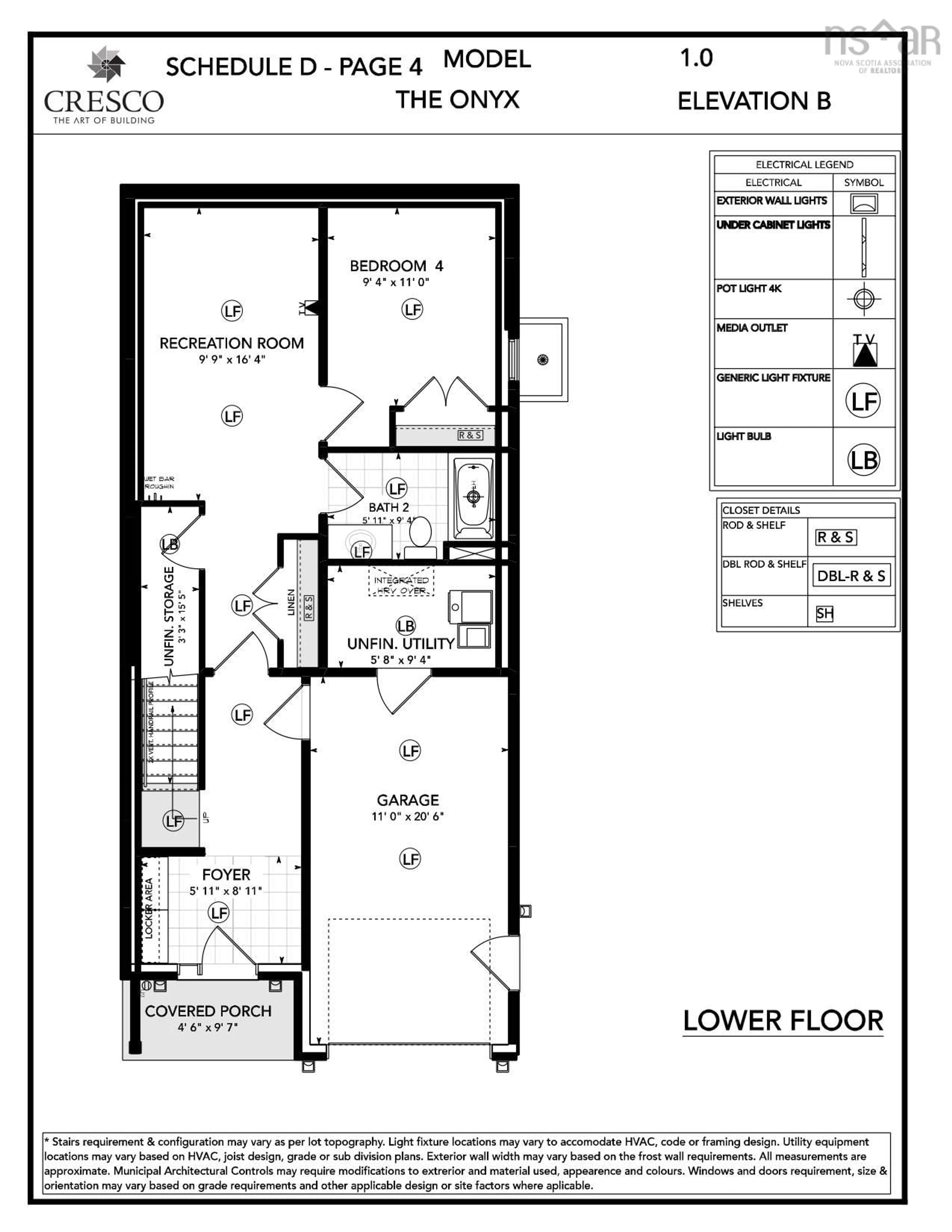Floor plan for 64 Garvey Crt #GAR13, Bedford West Nova Scotia B4B 2L1